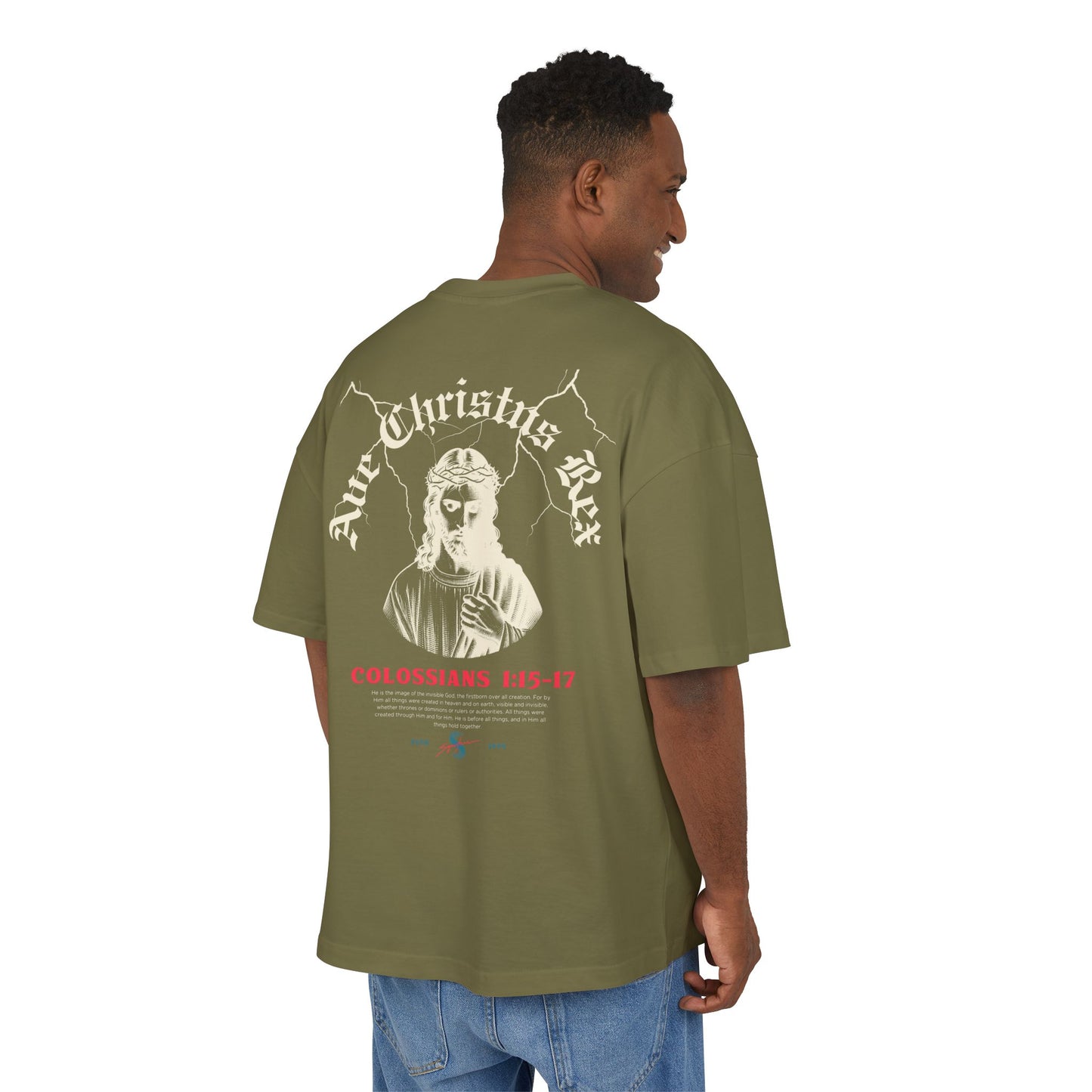 T-Shirt Ave Christus Rex Jesus Picture Unisex