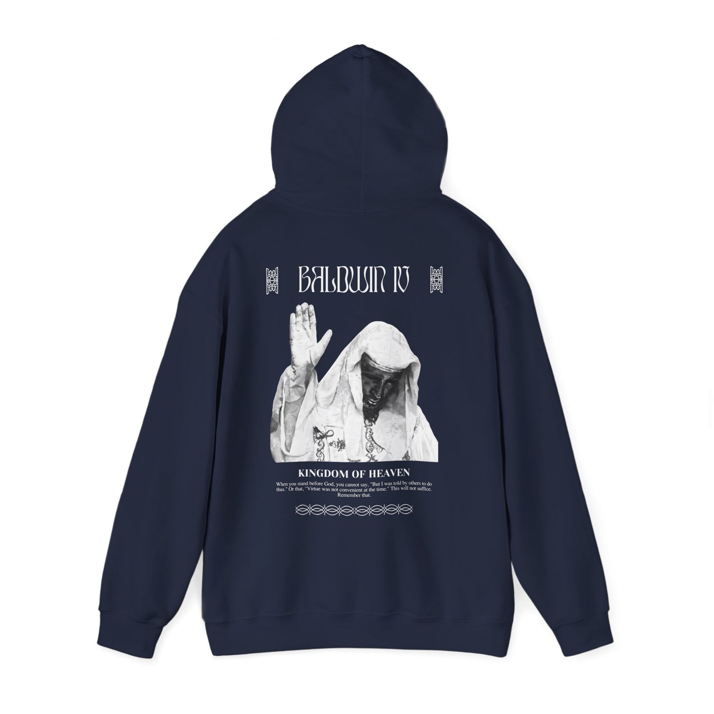 Hooded Sweatshirt Baldwin IV Kingdom of Heaven