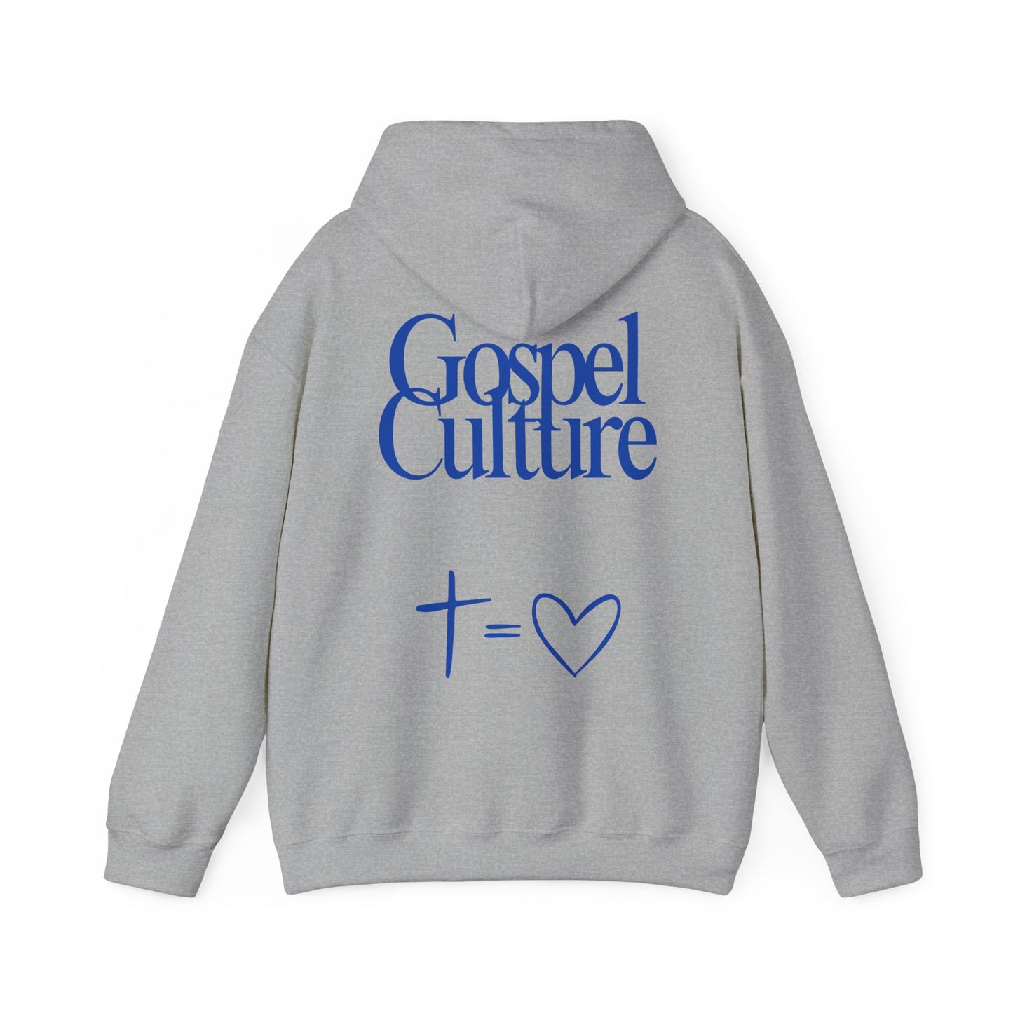 Gospel Culture Hoodie — Cross = Love Graphic Pullover