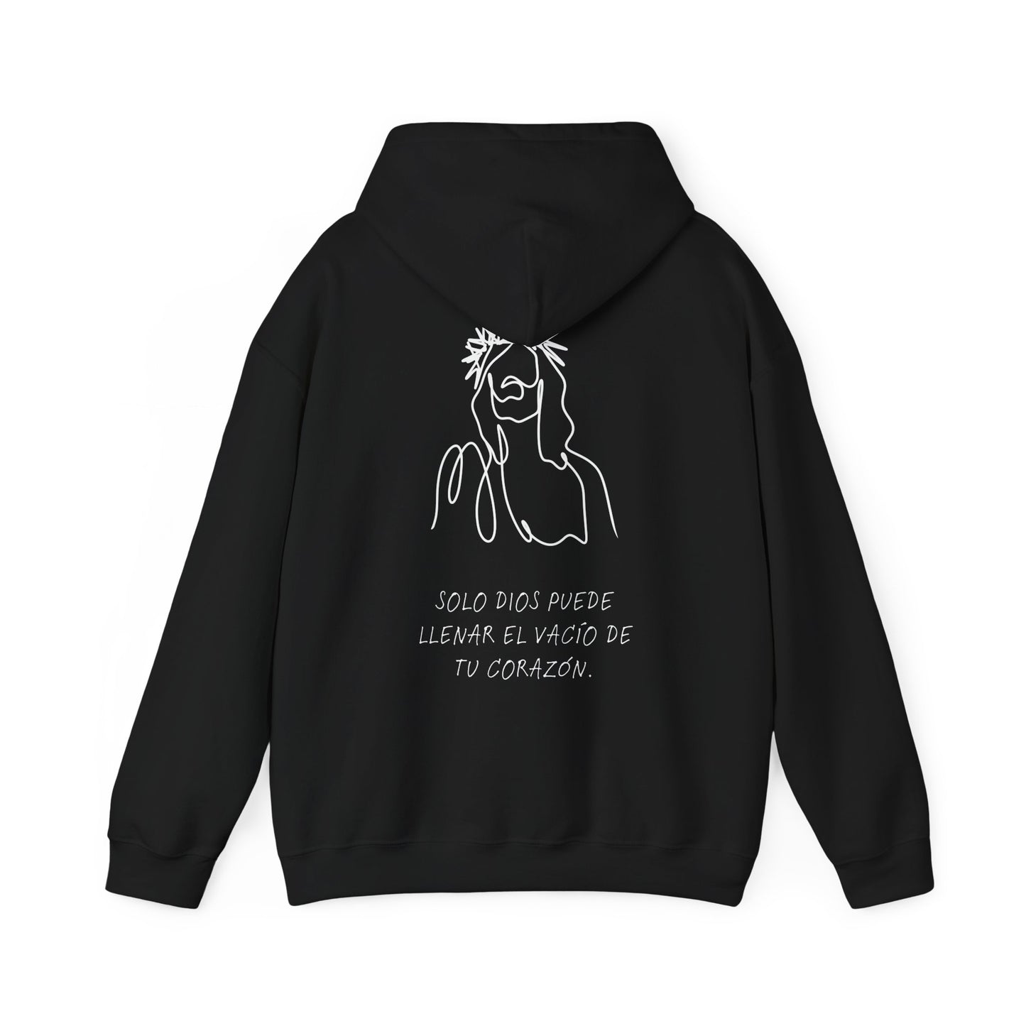 Gospel Culture Hoodie – 'Solo Dios Puede Llenar el Vacío de Tu Corazón' Hoodie