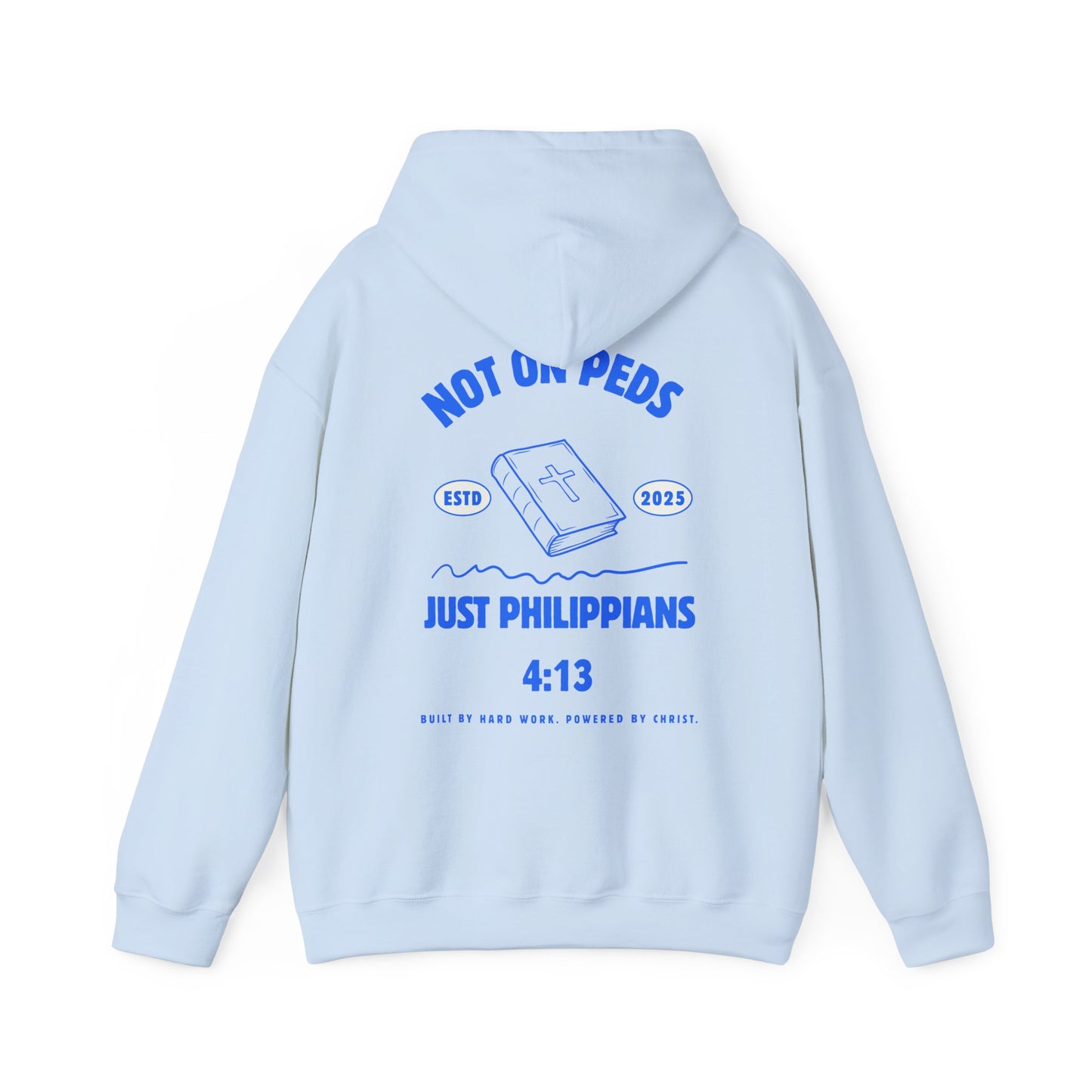Hooded Sweatshirt - Philippians 4:13 Christian Inspiration
