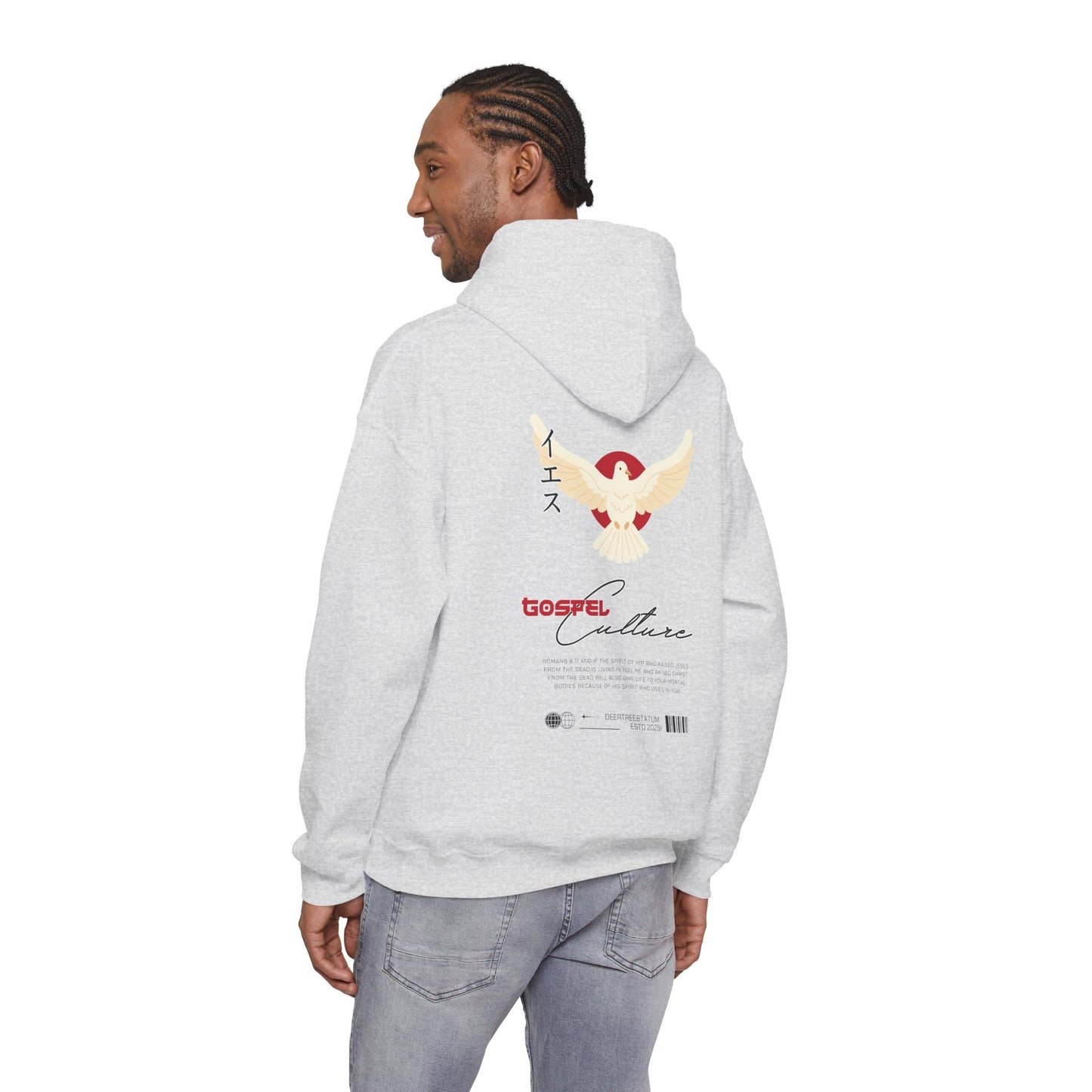 Christian Hoodie — ‘Gospel Culture’ Dove Graphic Pullover