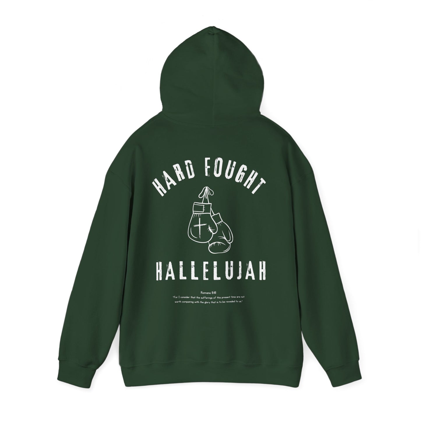 Hard Fought Hallelujah Christian Hoodie