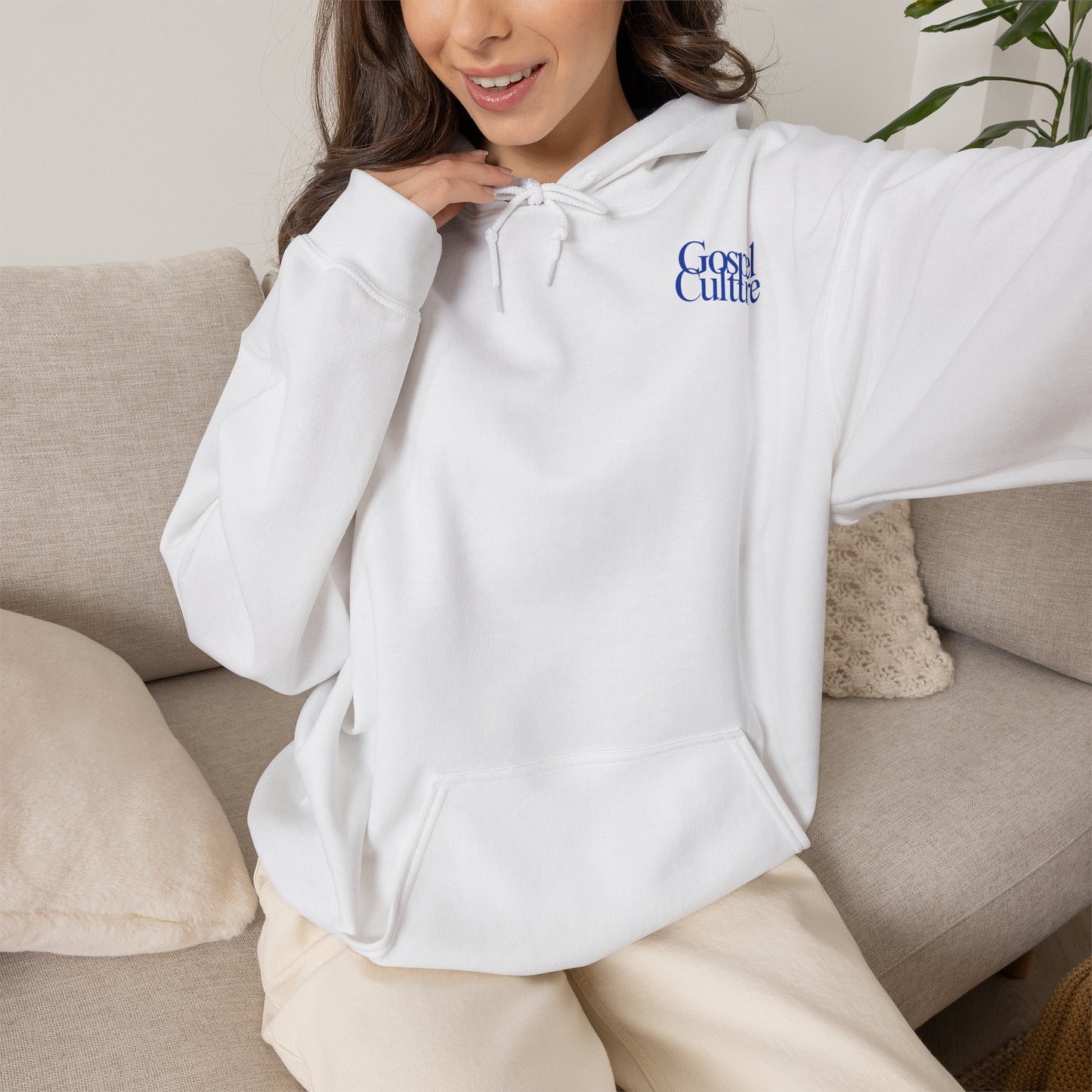 Gospel Culture Hoodie — Cross = Love Graphic Pullover