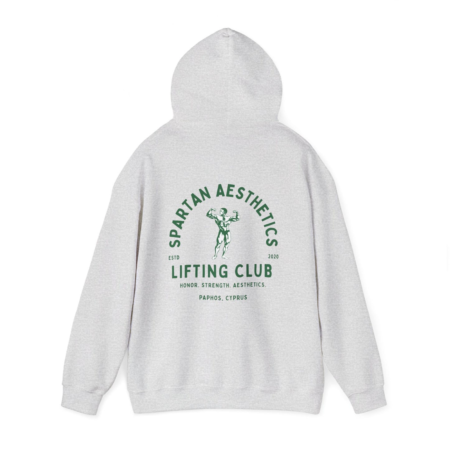 Spartan Aesthetics Lifting Club Hoodie — Bodybuilder Gym Pullover