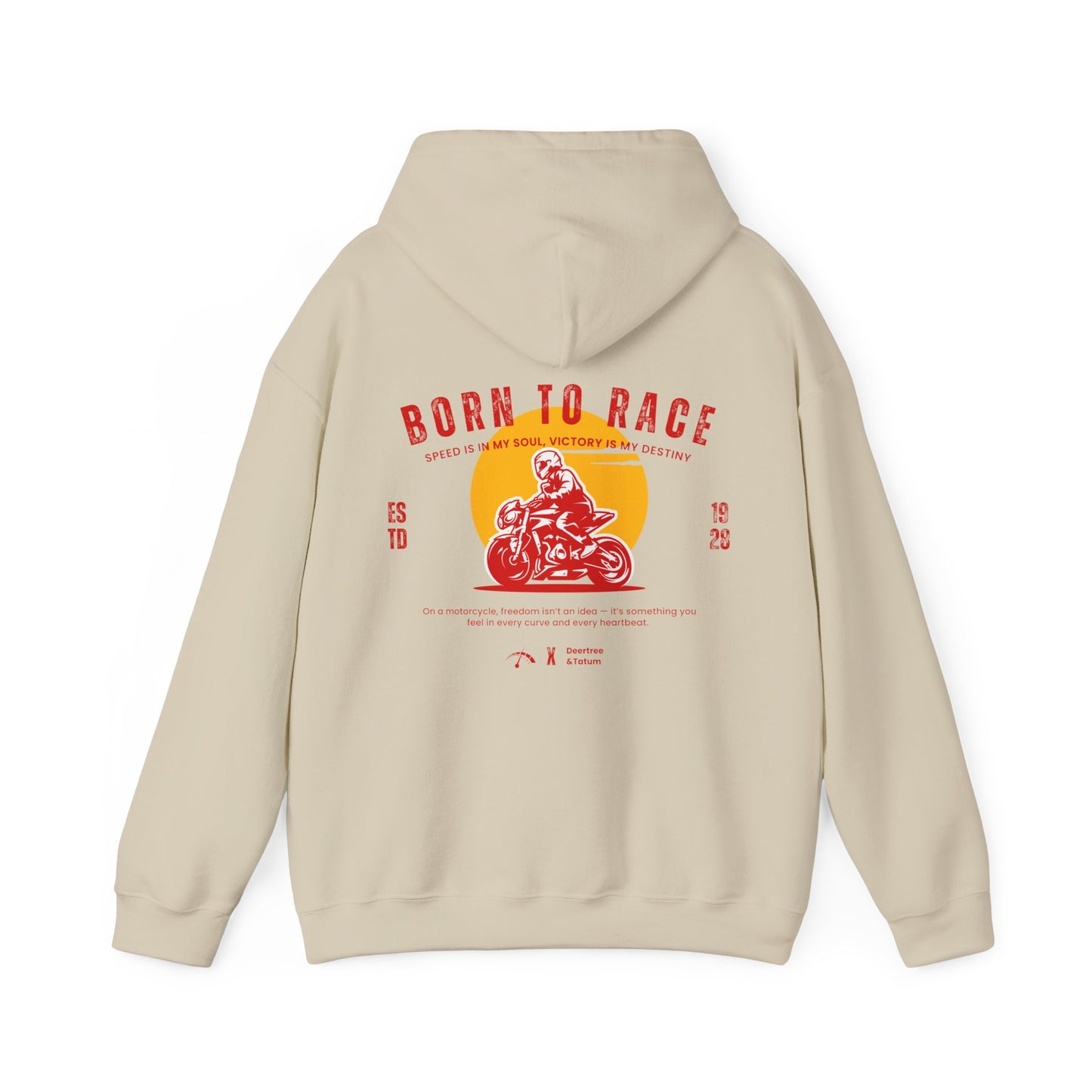 Born to Race Hoodie — Racing Motorsports Pullover