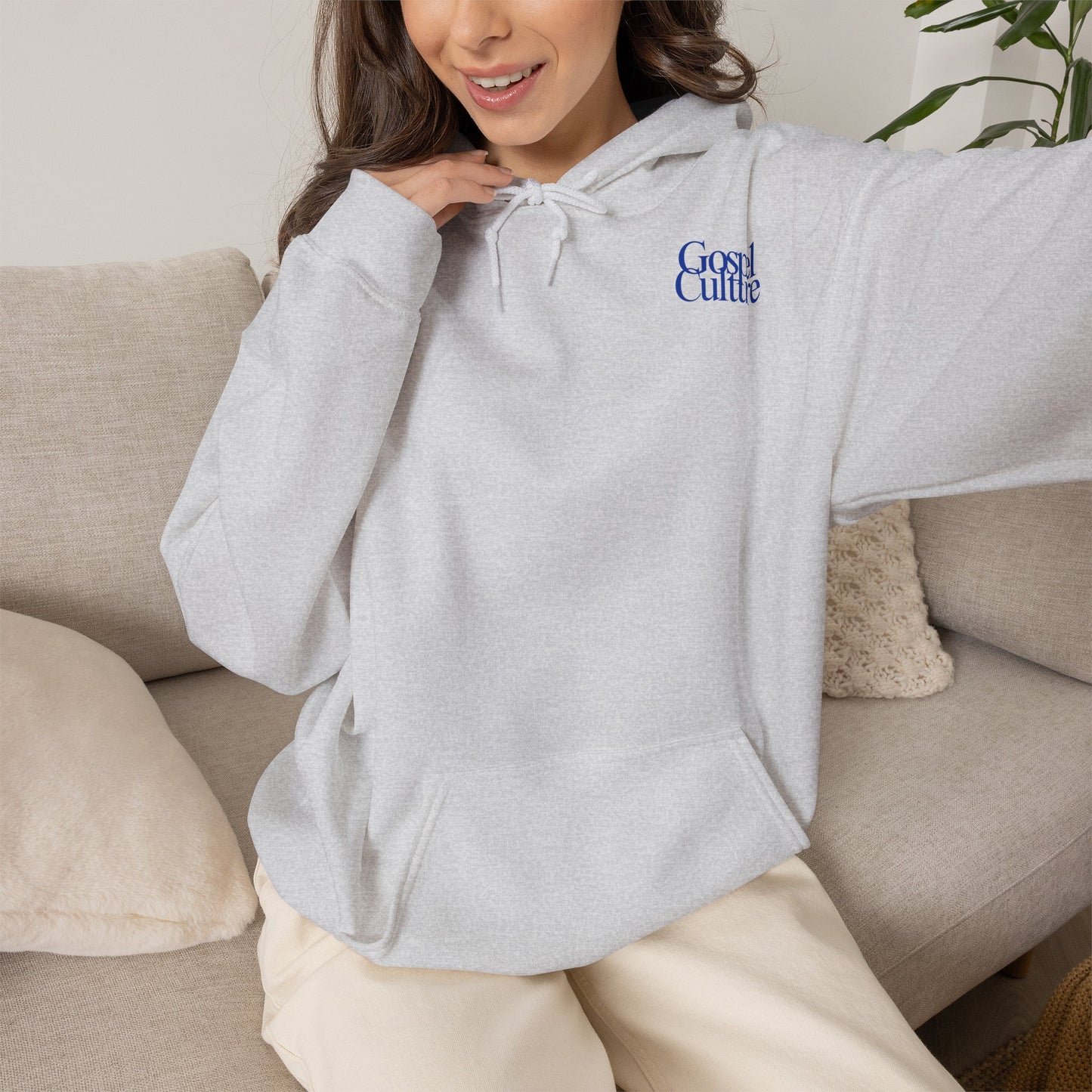 Gospel Culture Hoodie — Cross = Love Graphic Pullover
