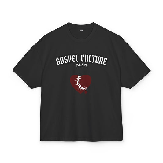 Gospel Culture Heart Tee — Crown of Thorns Graphic T-Shirt