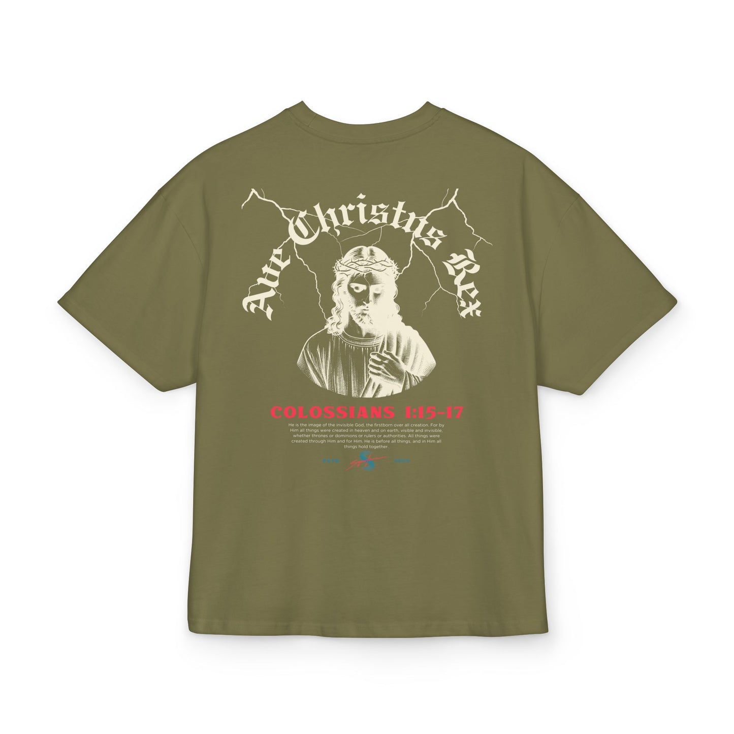 T-Shirt Ave Christus Rex Jesus Picture Unisex