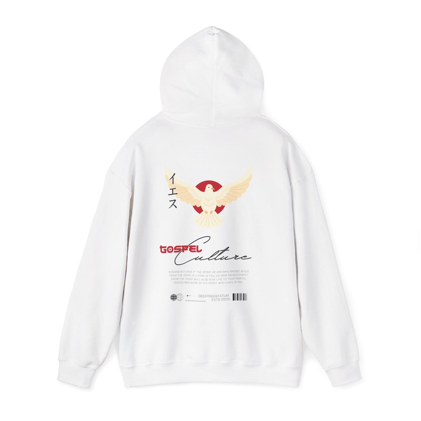 Christian Hoodie — ‘Gospel Culture’ Dove Graphic Pullover