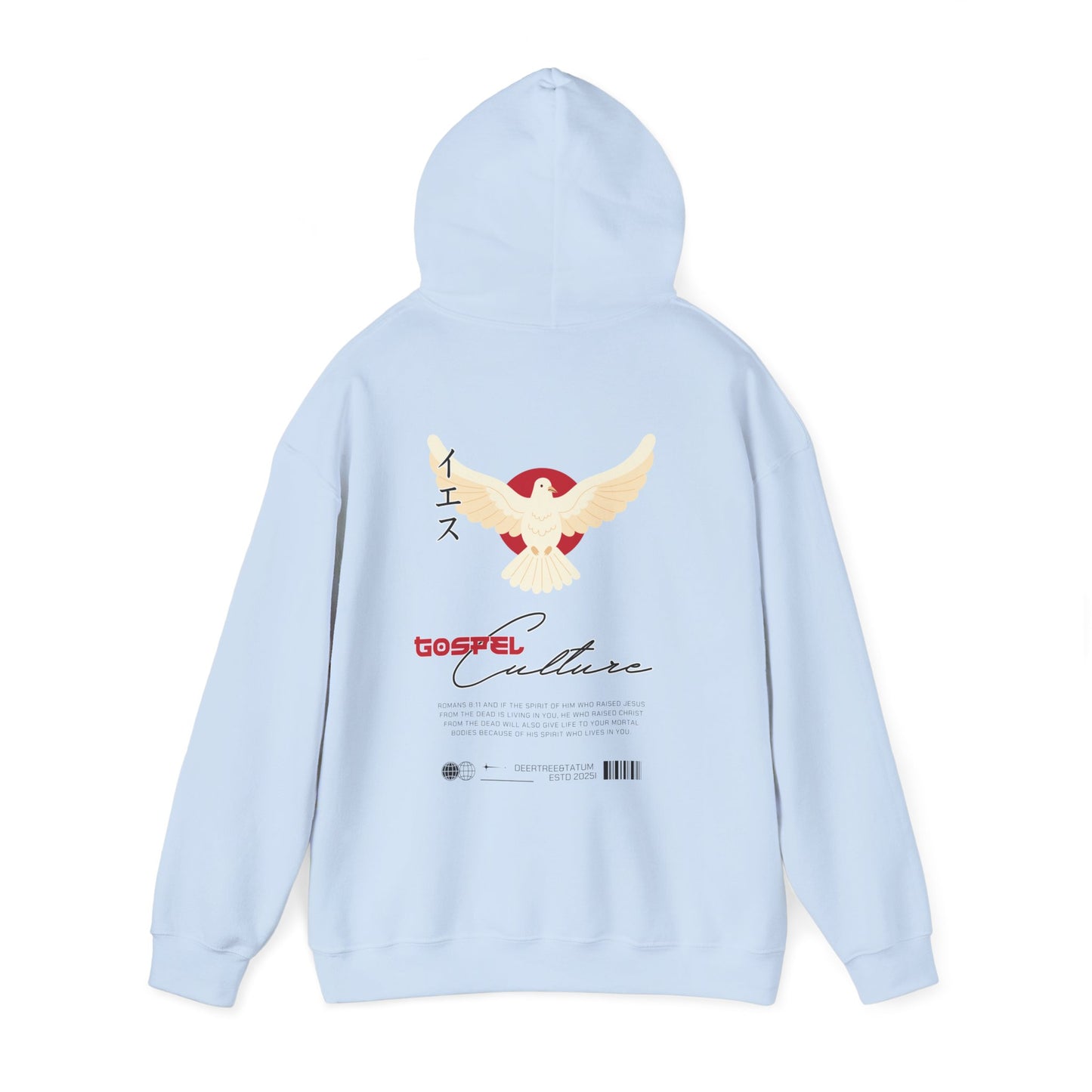 Christian Hoodie — ‘Gospel Culture’ Dove Graphic Pullover