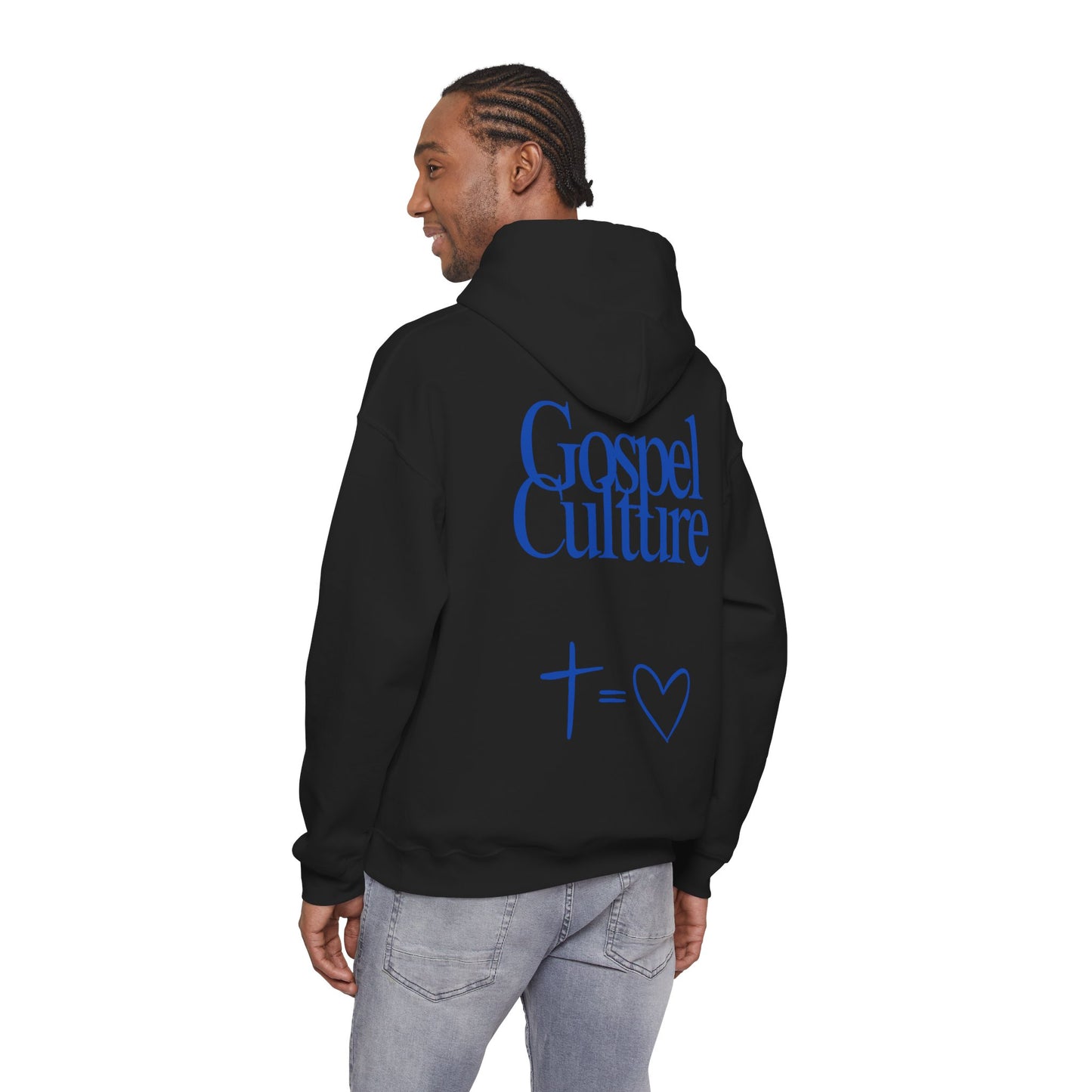 Gospel Culture Hoodie — Cross = Love Graphic Pullover