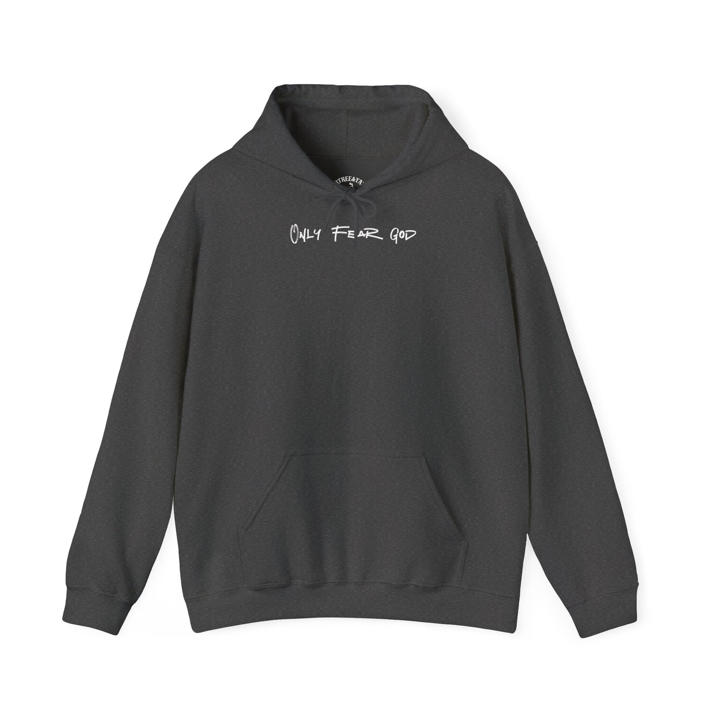 Hooded Sweatshirt with 'Only Fear God' Design