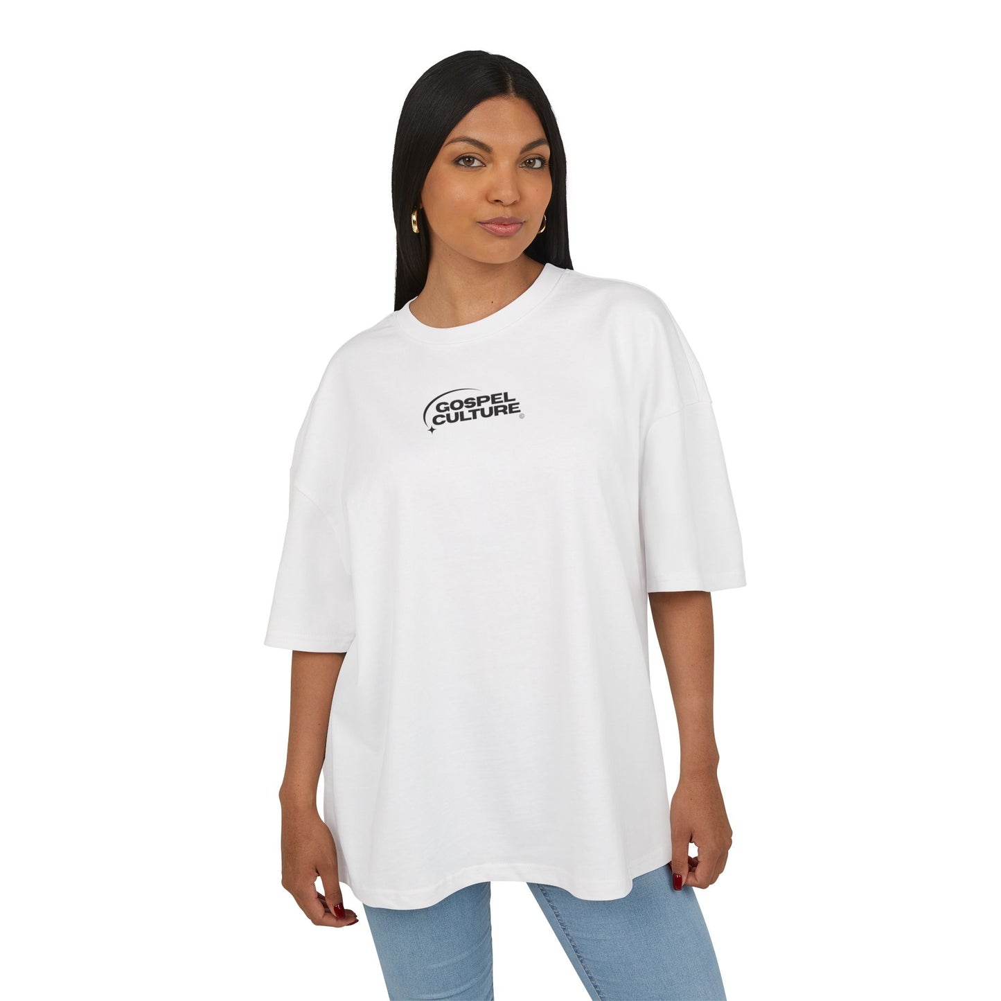 Gospel Culture Tee — 'Love Is Culture' Graphic Boxy Cotton Shirt