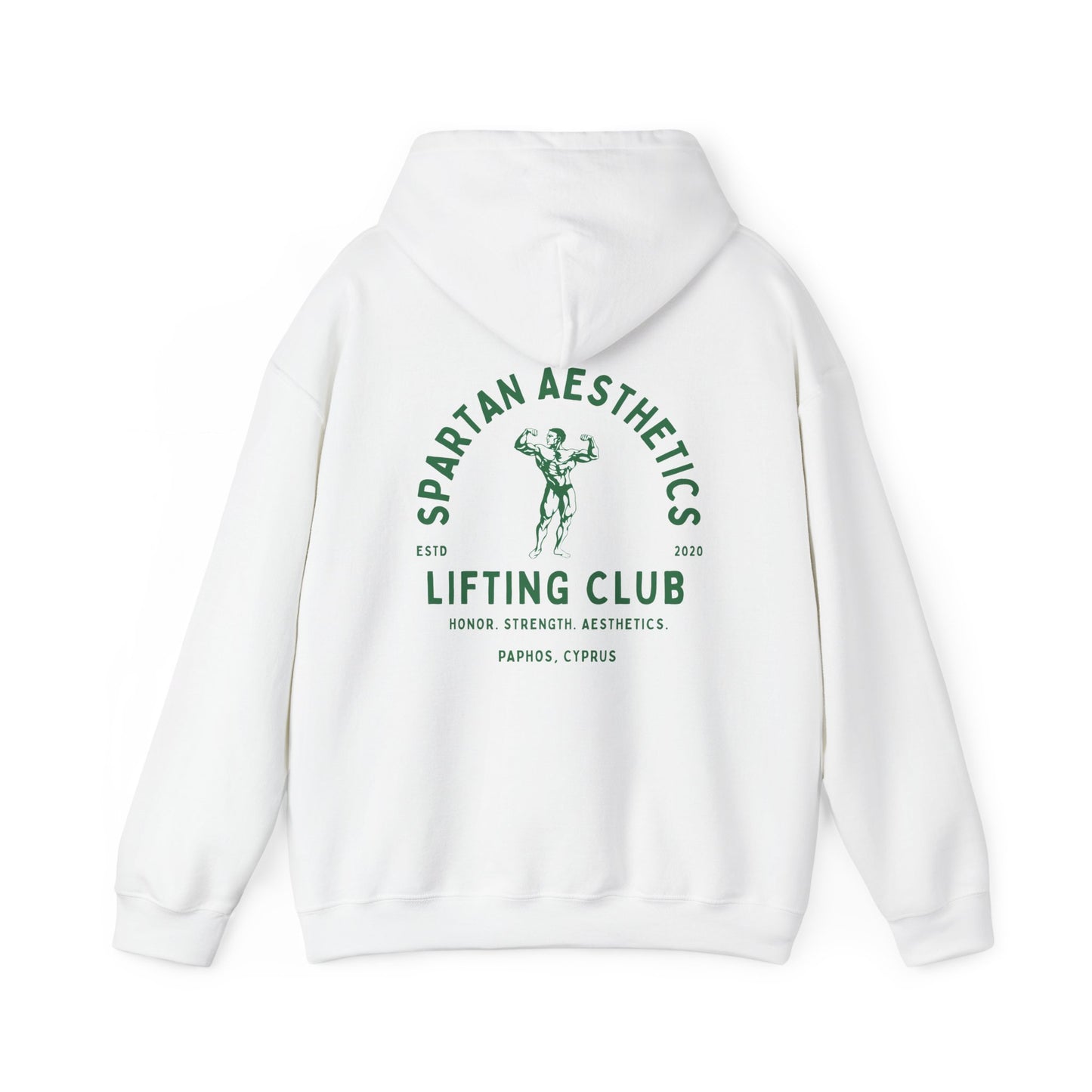 Spartan Aesthetics Lifting Club Hoodie — Bodybuilder Gym Pullover