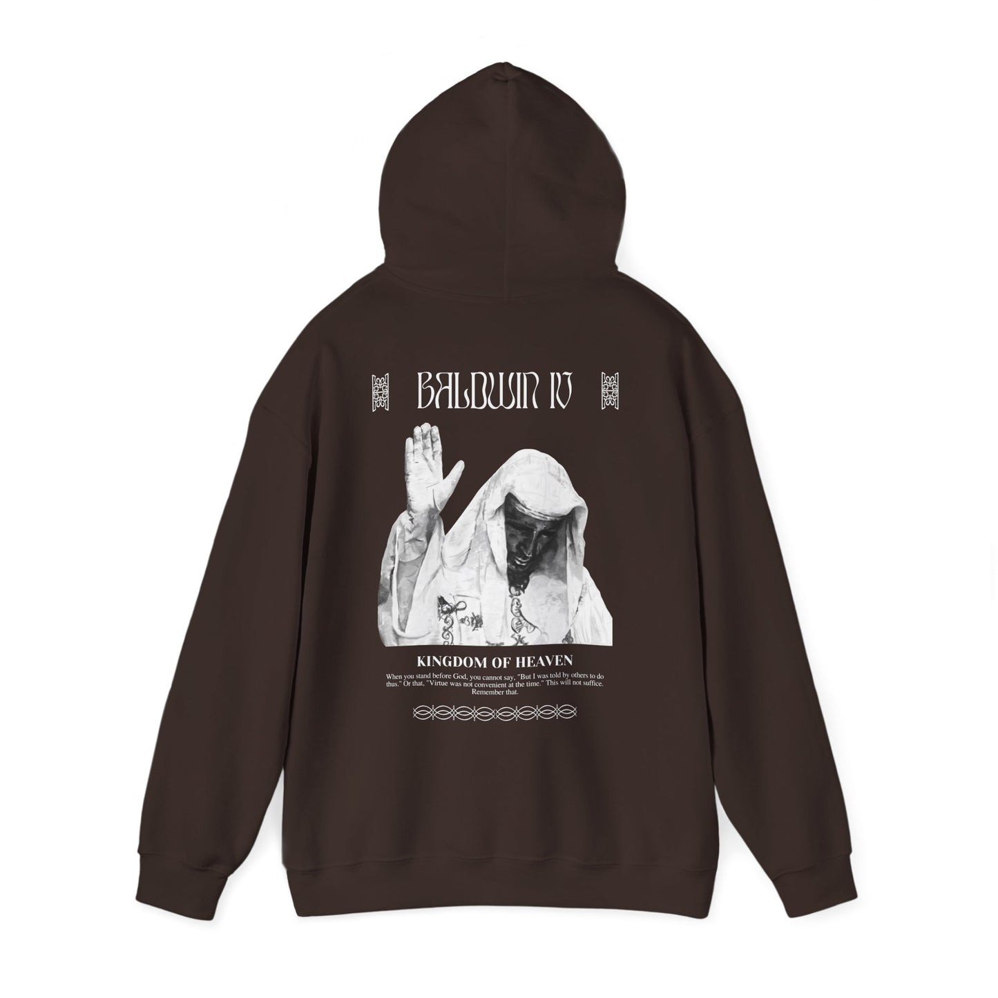 Hooded Sweatshirt Baldwin IV Kingdom of Heaven