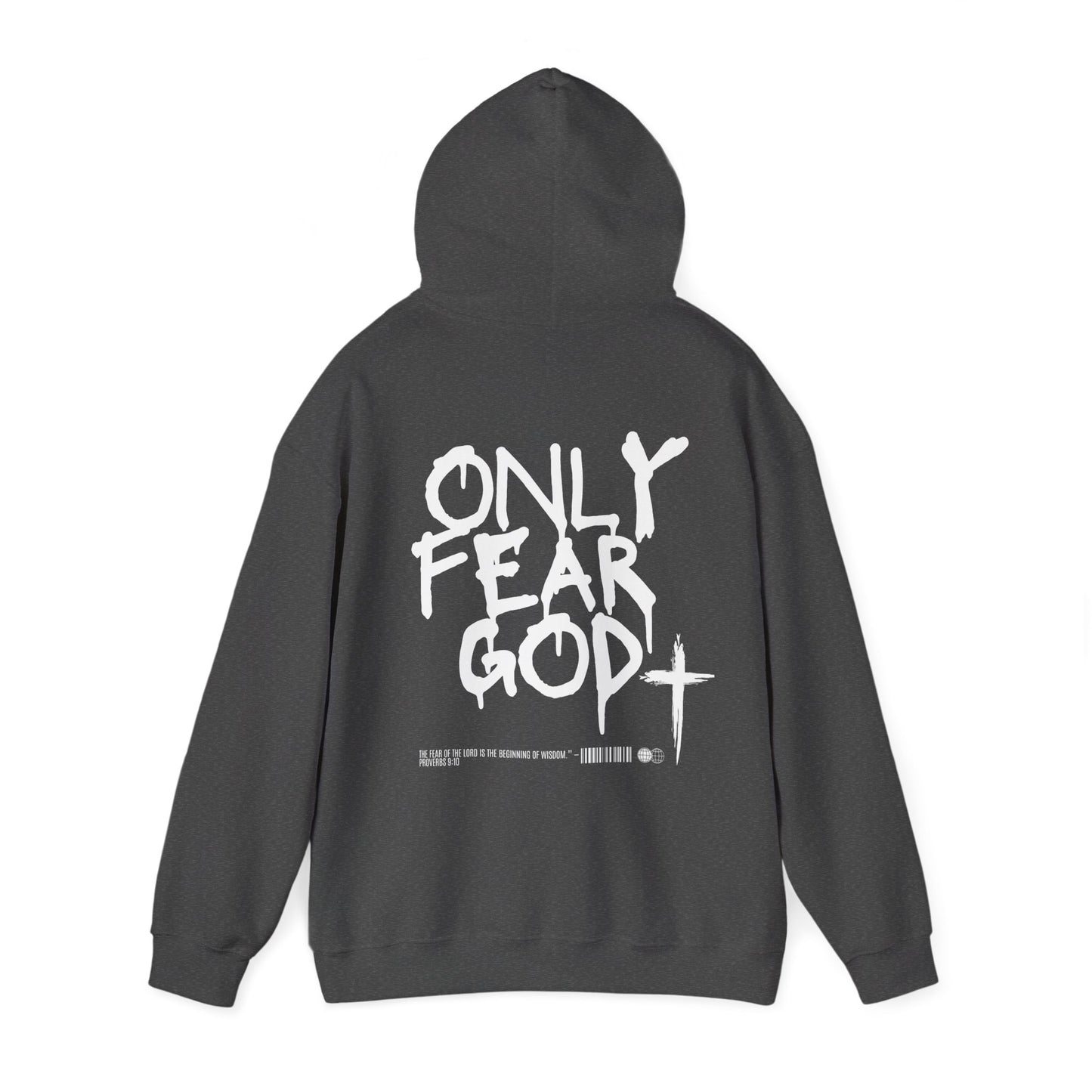 Hooded Sweatshirt with 'Only Fear God' Design