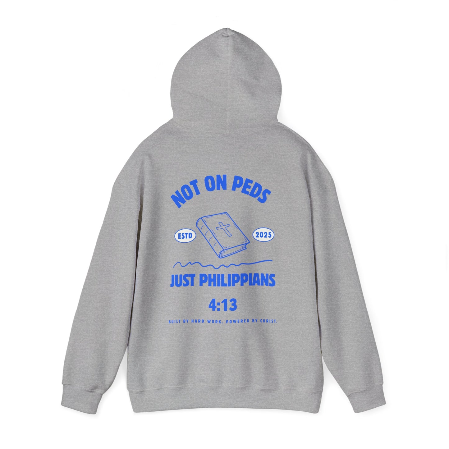 Hooded Sweatshirt - Philippians 4:13 Christian Inspiration