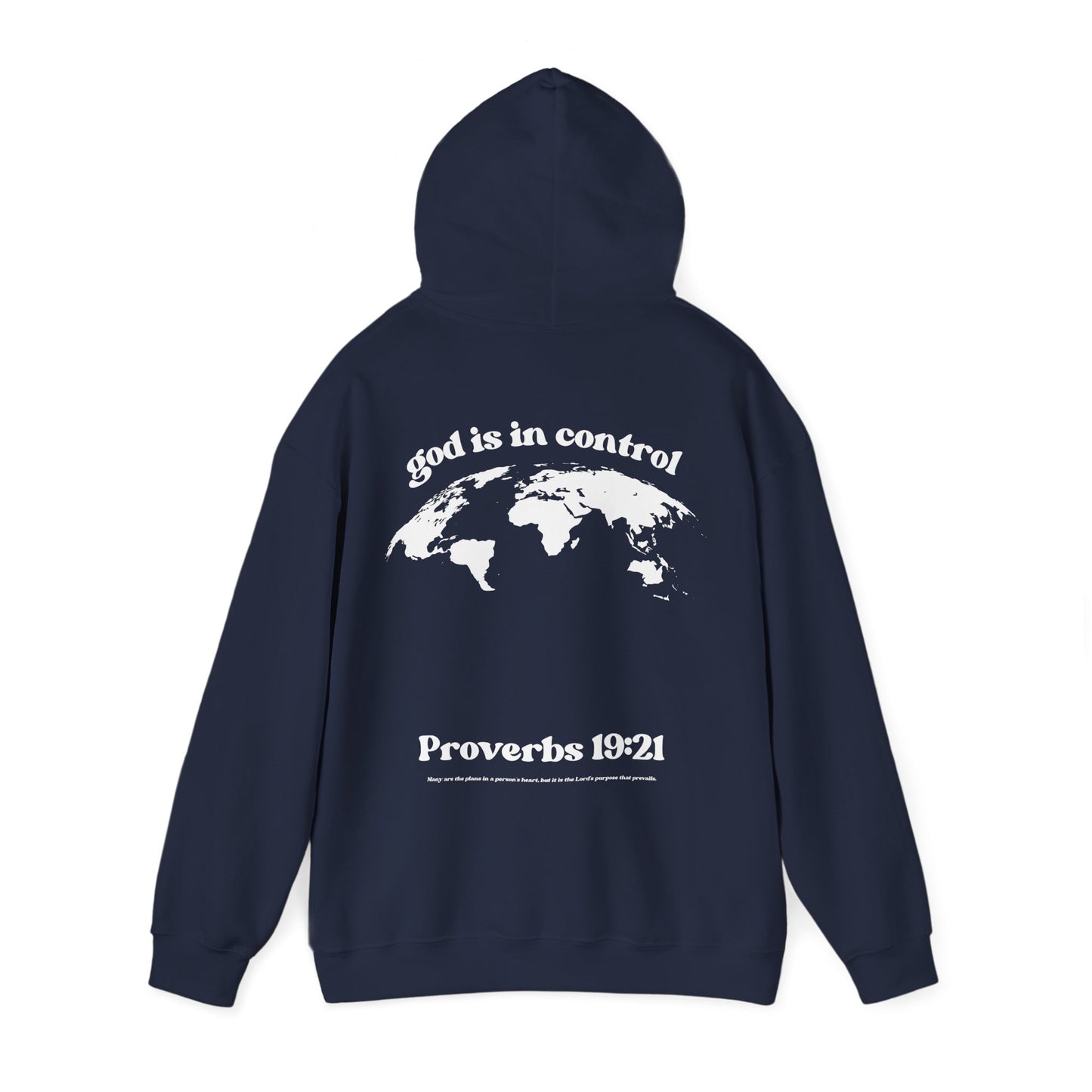 God Is In Control Hoodie — Faith-Based Christian Sweatshirt