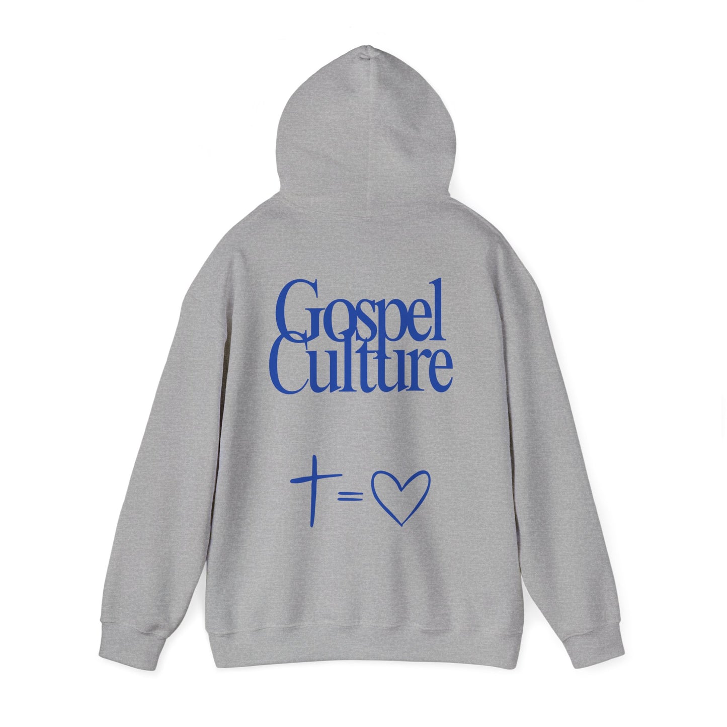 Gospel Culture Hoodie — Cross = Love Graphic Pullover