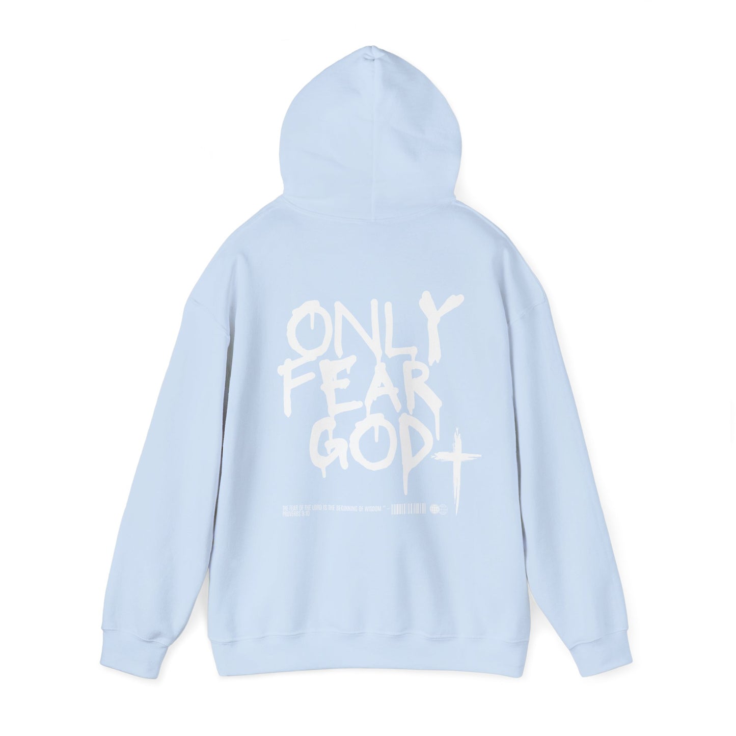 Hooded Sweatshirt with 'Only Fear God' Design
