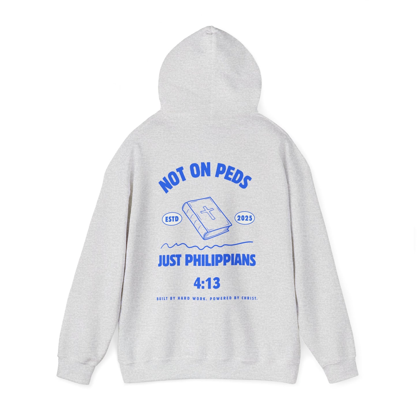 Hooded Sweatshirt - Philippians 4:13 Christian Inspiration