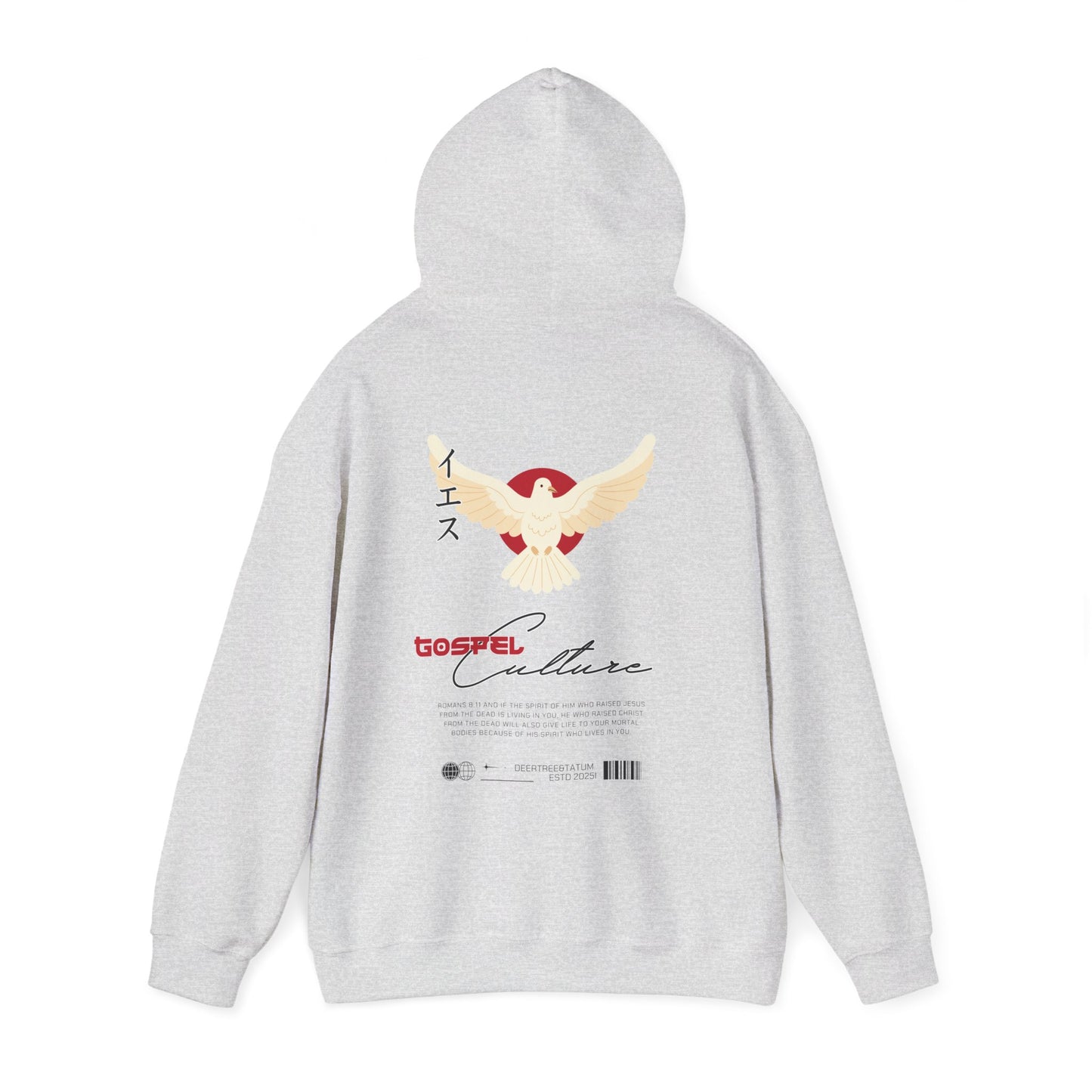 Christian Hoodie — ‘Gospel Culture’ Dove Graphic Pullover