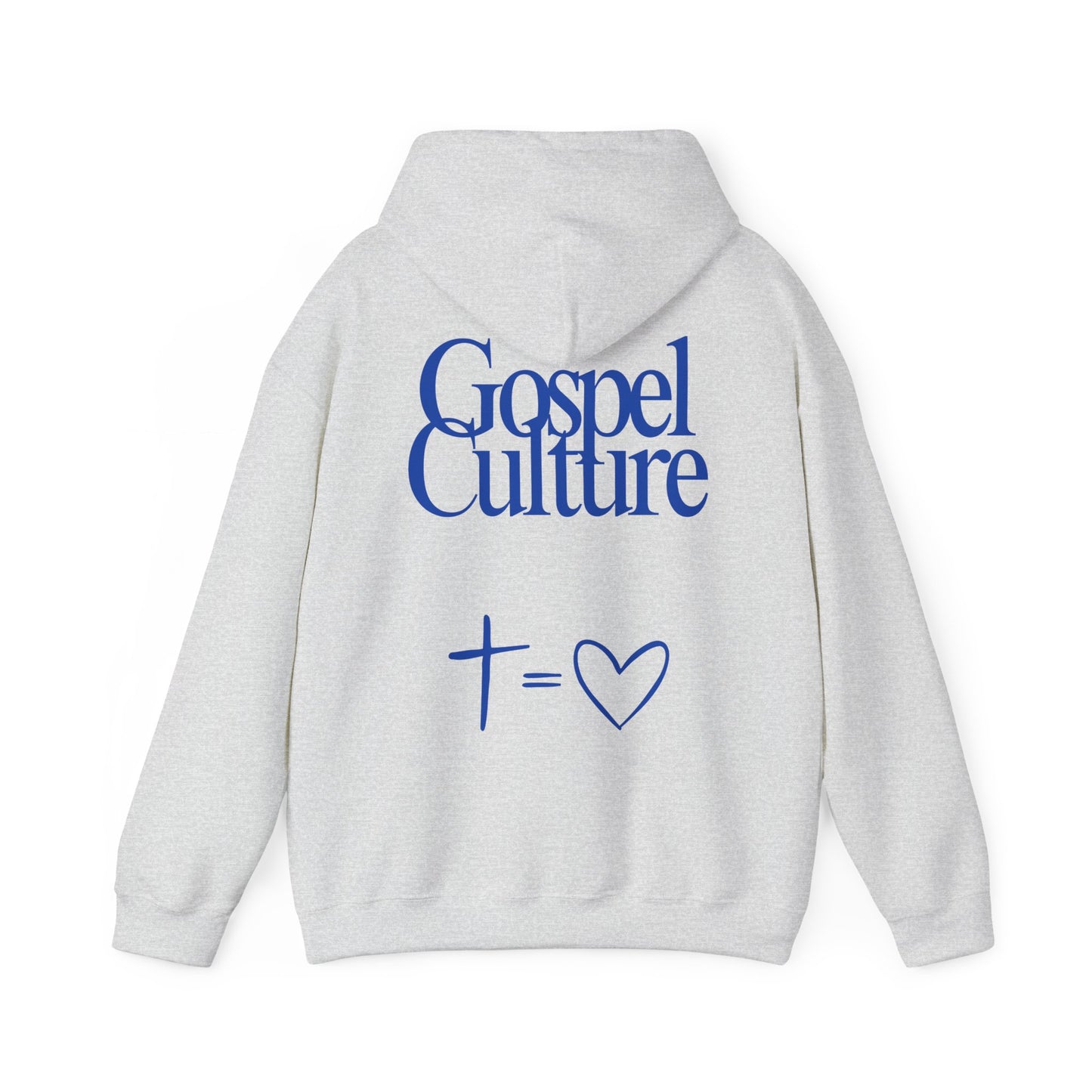 Gospel Culture Hoodie — Cross = Love Graphic Pullover