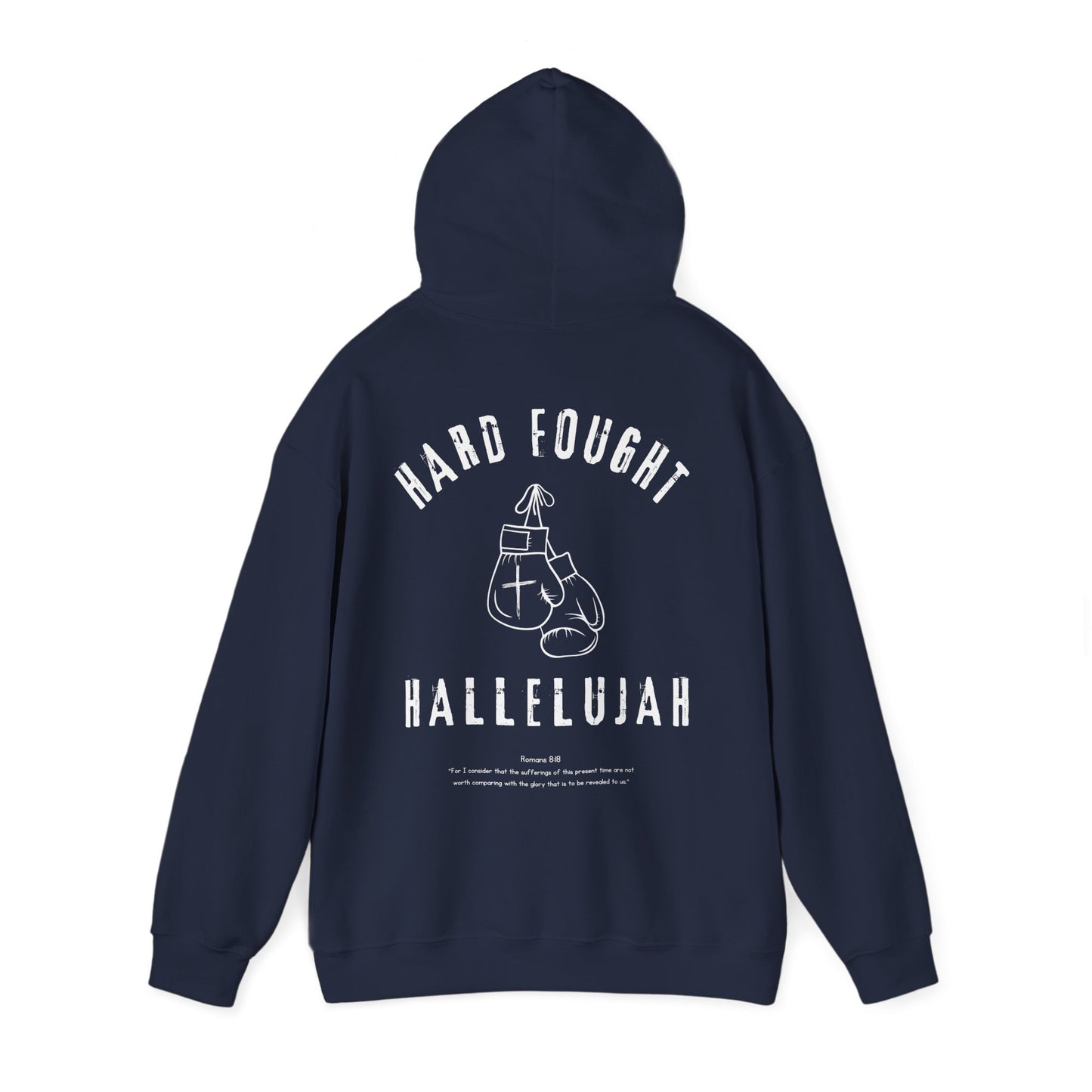 Hard Fought Hallelujah Christian Hoodie