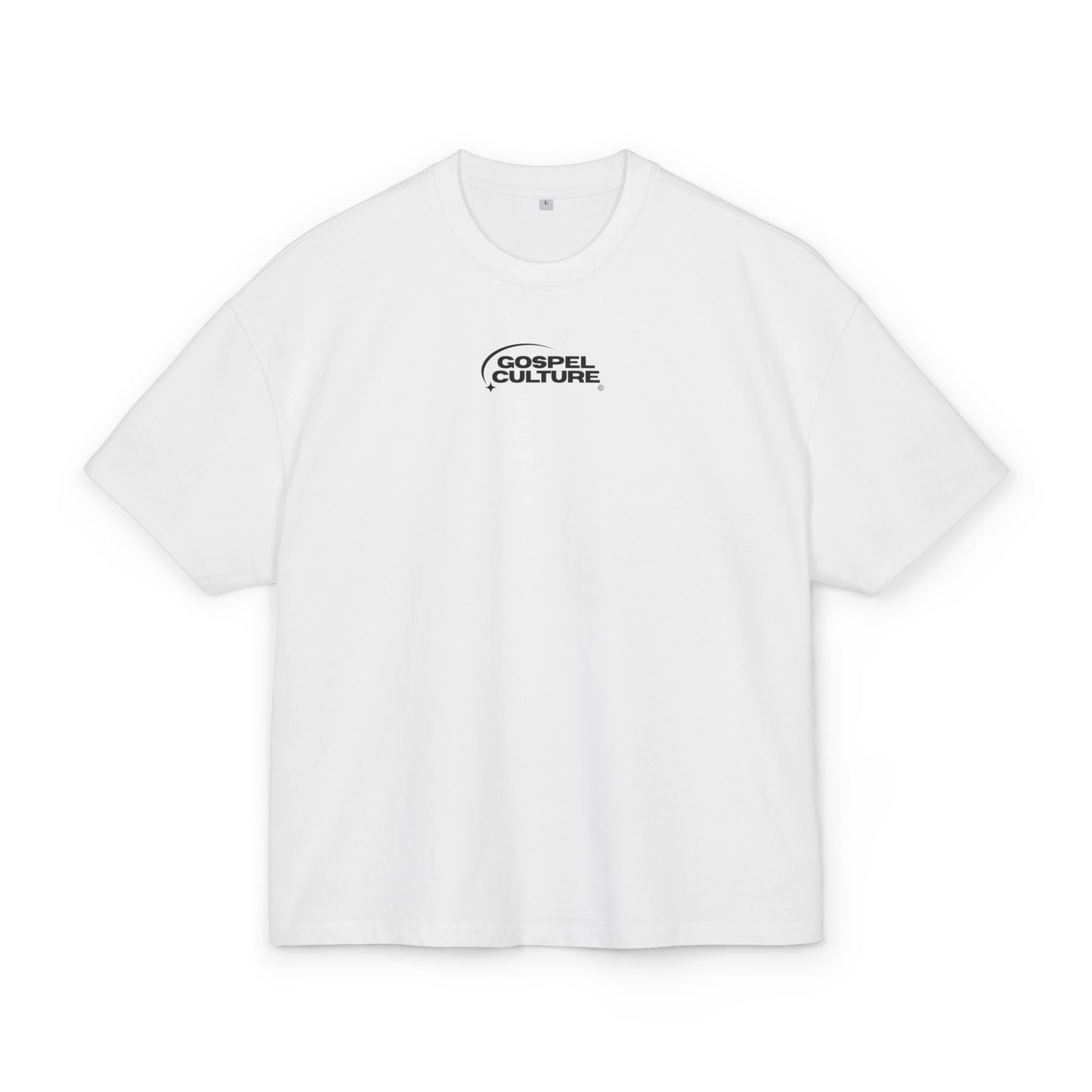 Gospel Culture Tee — 'Love Is Culture' Graphic Boxy Cotton Shirt