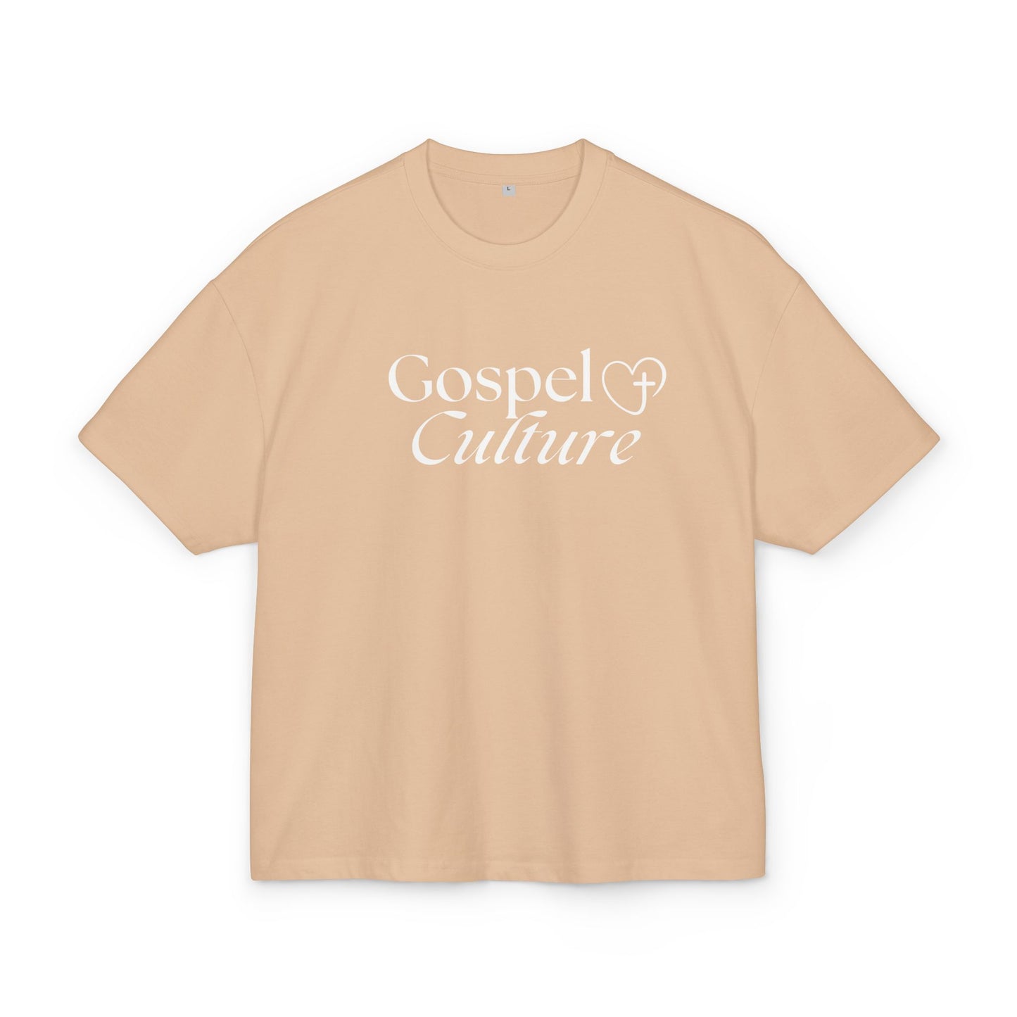 Gospel Culture Oversize Tee — Christian Graphic T-Shirt