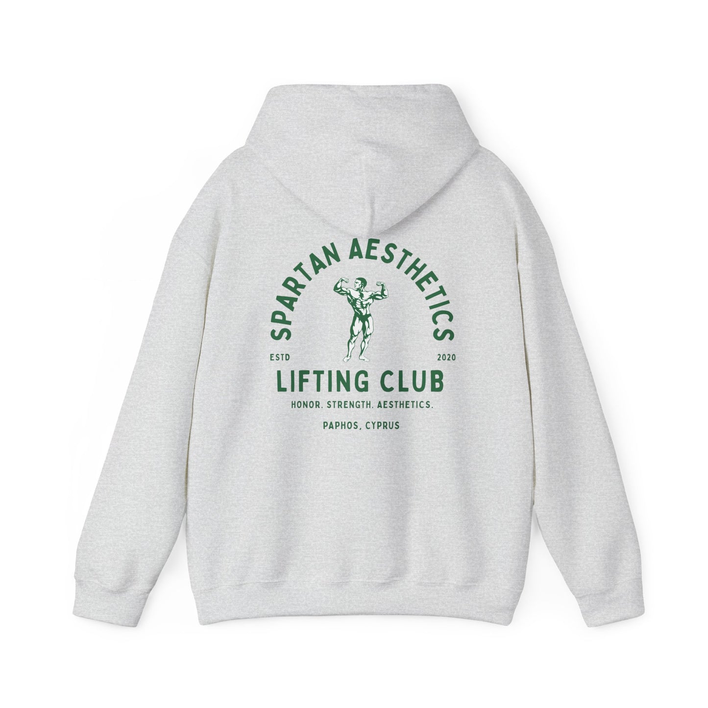 Spartan Aesthetics Lifting Club Hoodie — Bodybuilder Gym Pullover