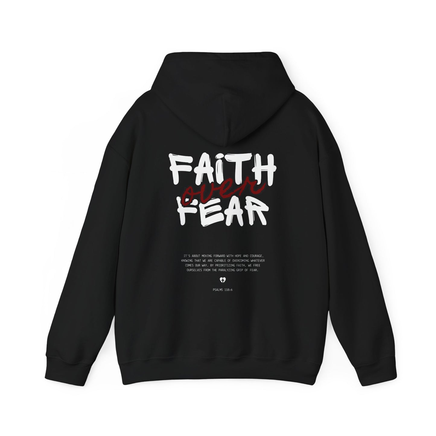 Faith Over Fear Christian Hoodie