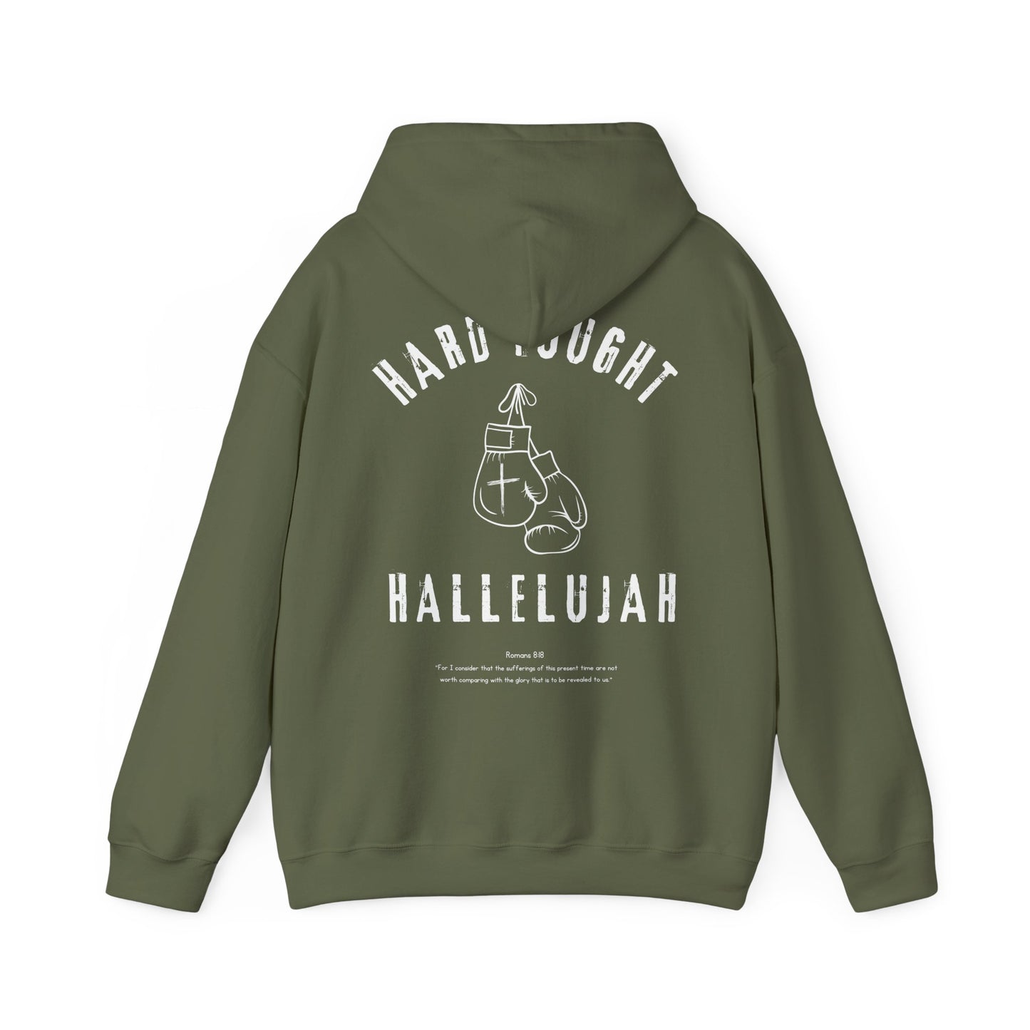 Hard Fought Hallelujah Christian Hoodie