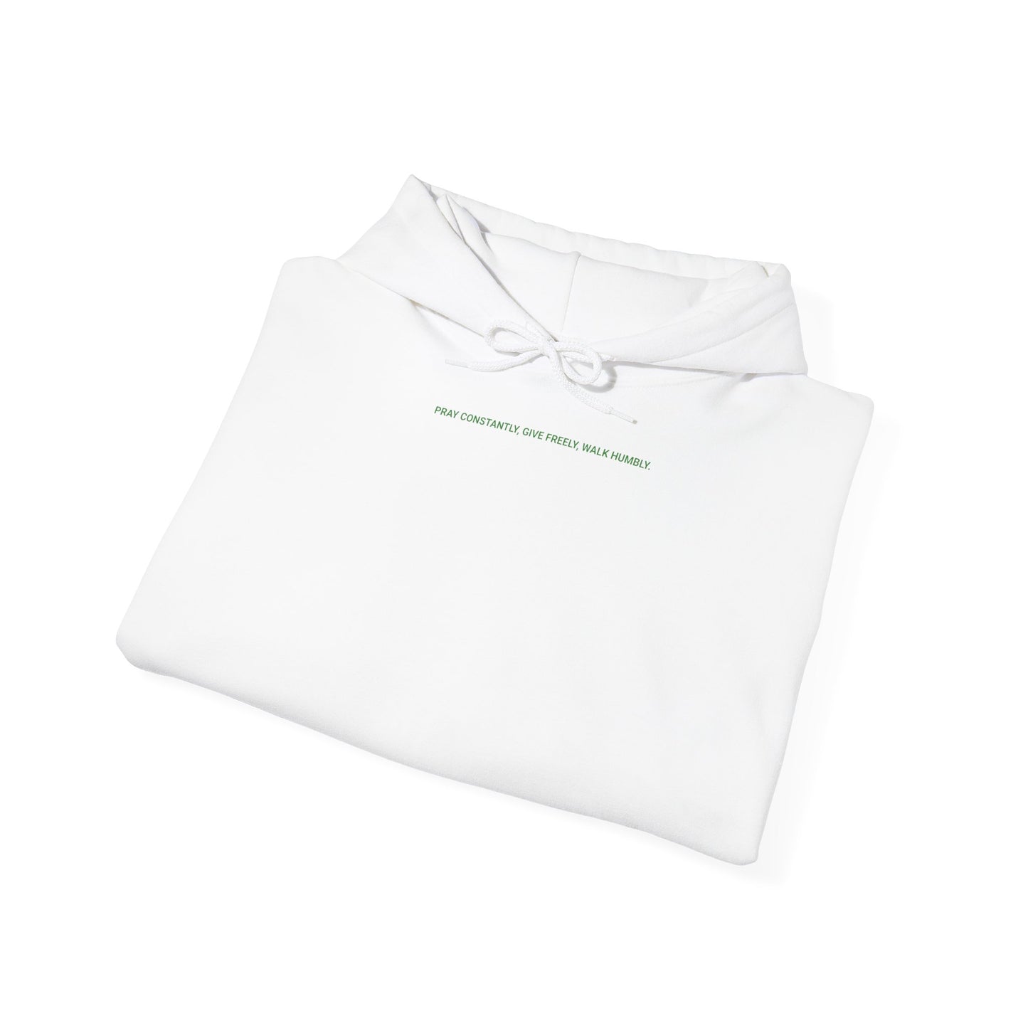 Pray Fast Serve Hoodie — Faith-Inspired Christian Prayer & Service Sweatshirt