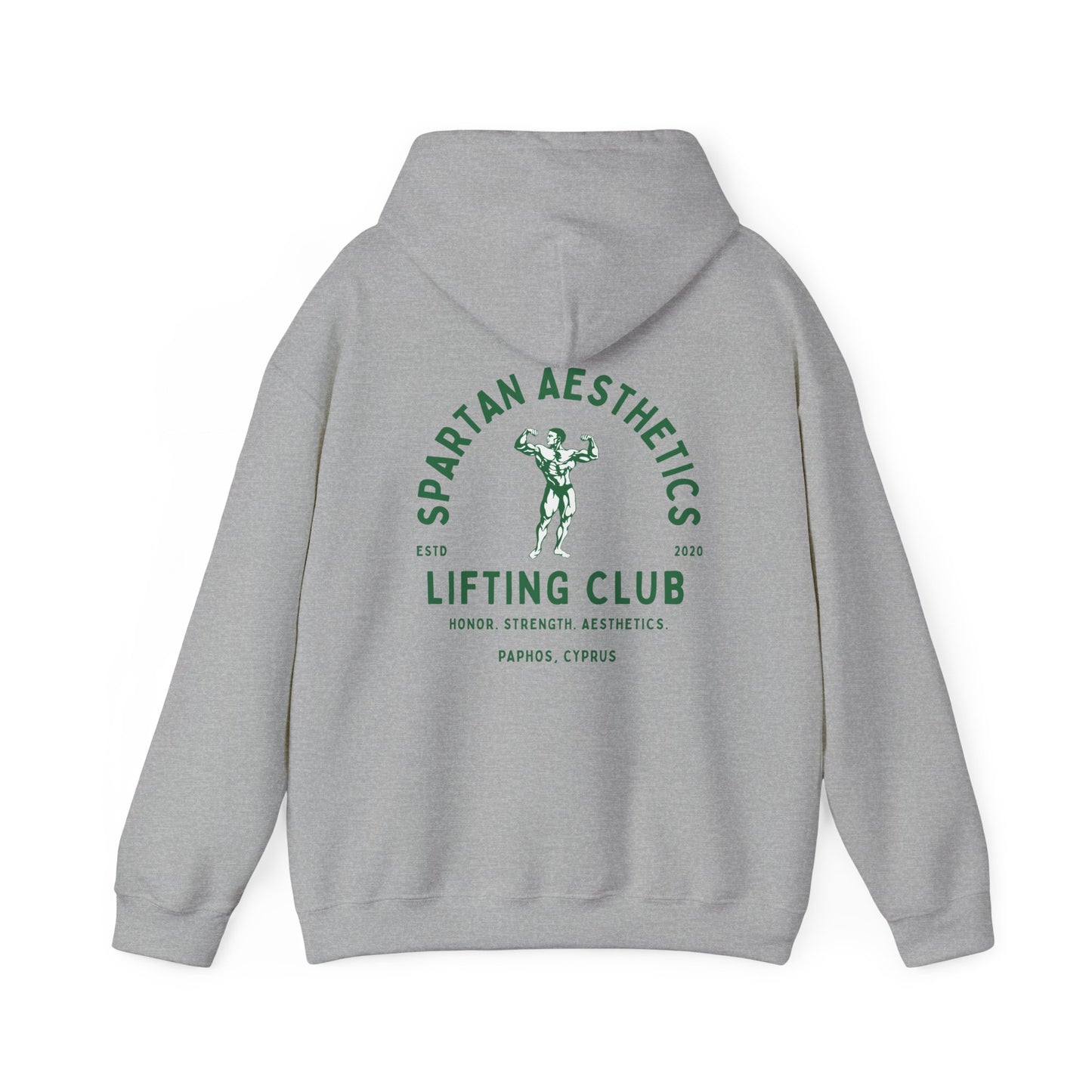 Spartan Aesthetics Lifting Club Hoodie — Bodybuilder Gym Pullover