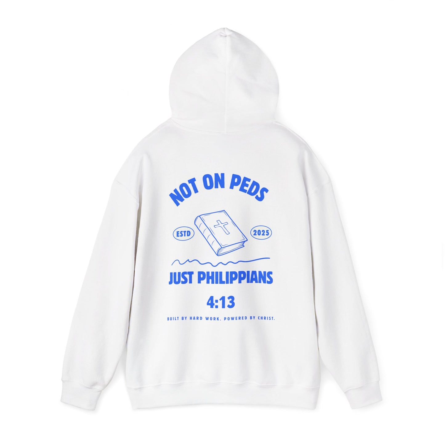 Hooded Sweatshirt - Philippians 4:13 Christian Inspiration