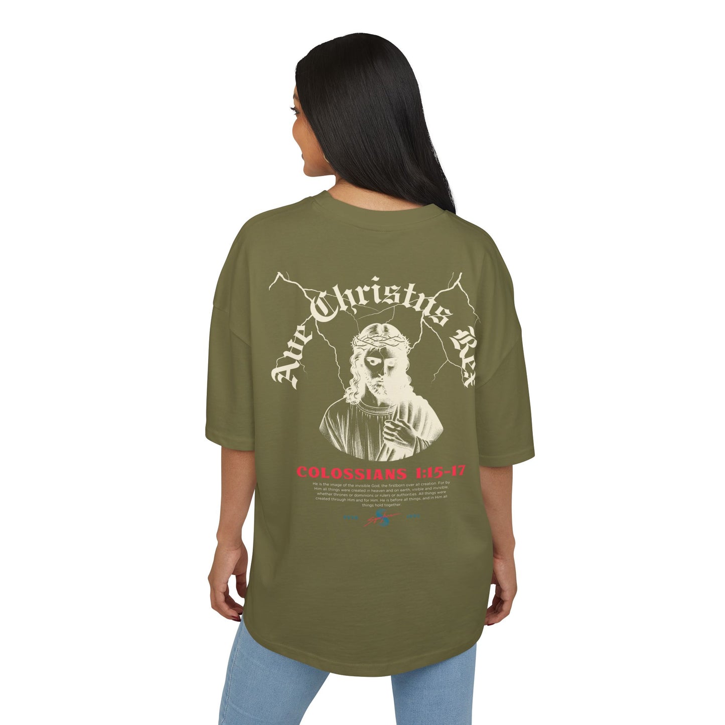T-Shirt Ave Christus Rex Jesus Picture Unisex