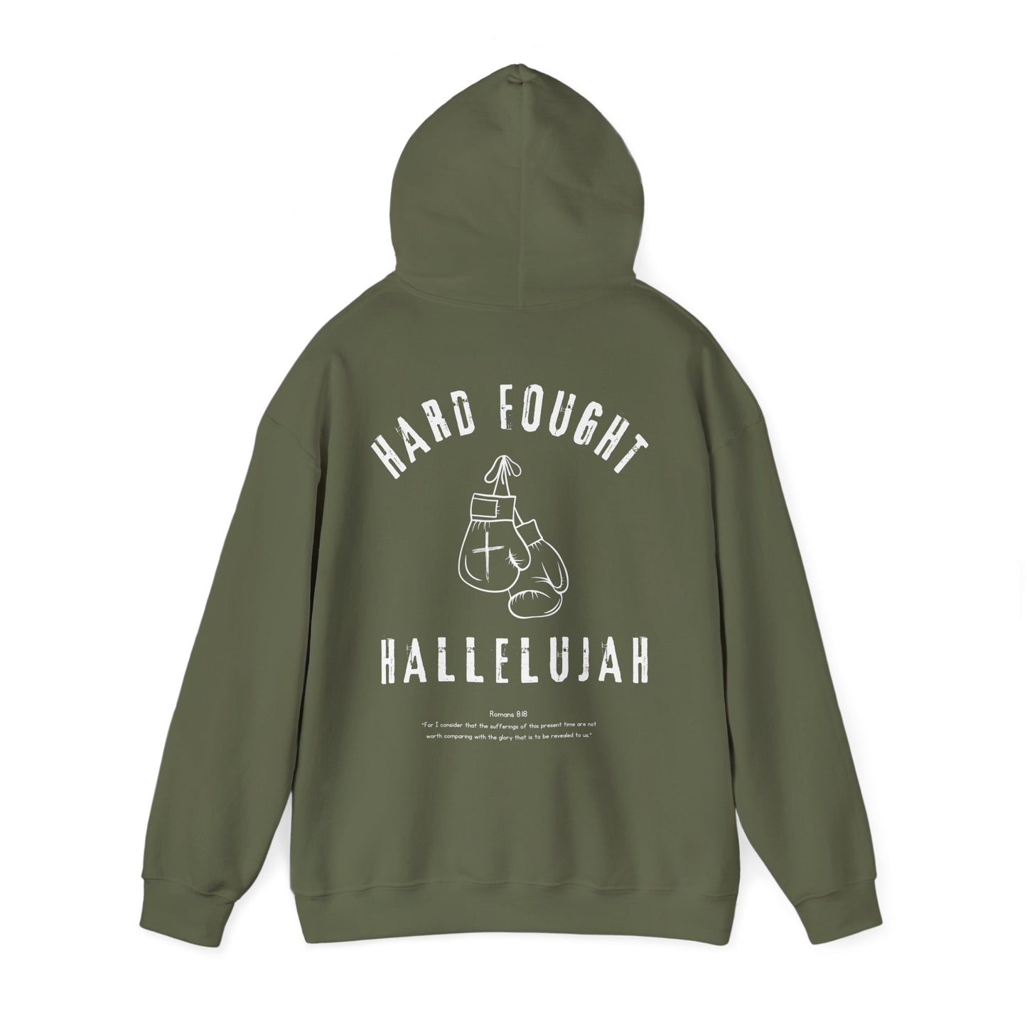 Hard Fought Hallelujah Christian Hoodie