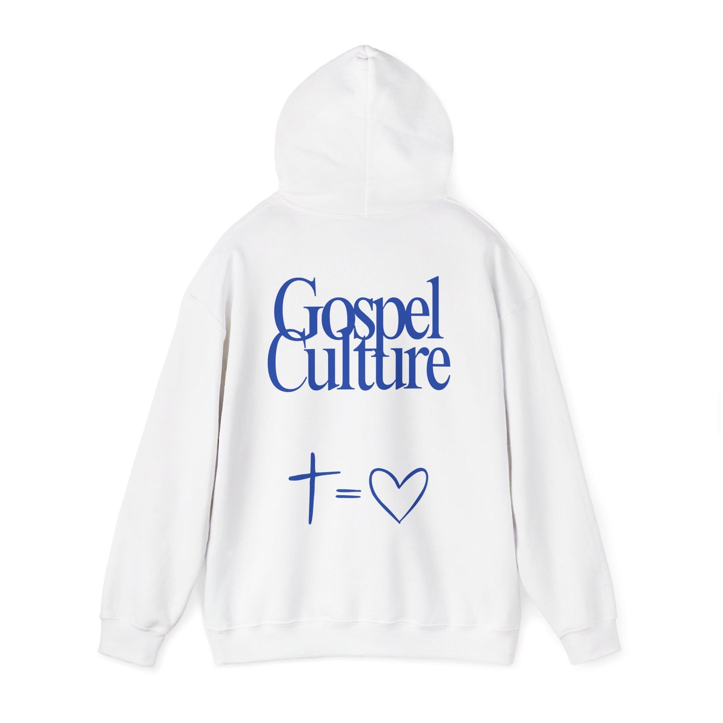 Gospel Culture Hoodie — Cross = Love Graphic Pullover