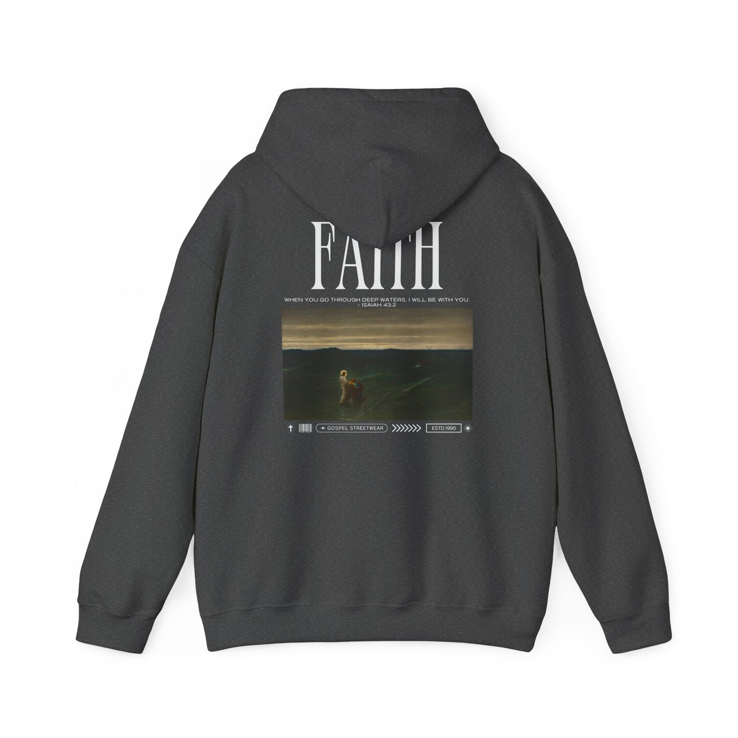 Faith Bible Verse Jesus Hoodie Sweatshirt