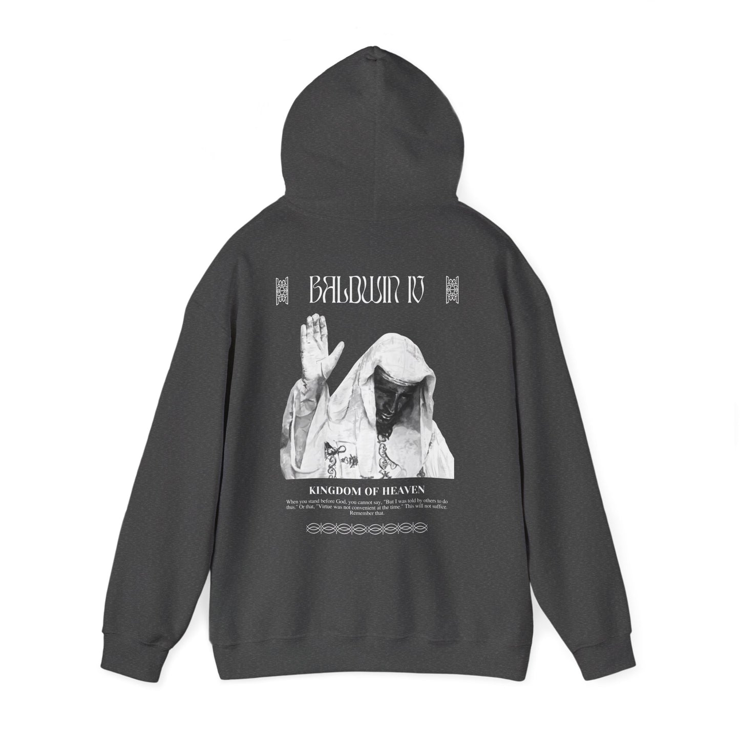 Hooded Sweatshirt Baldwin IV Kingdom of Heaven