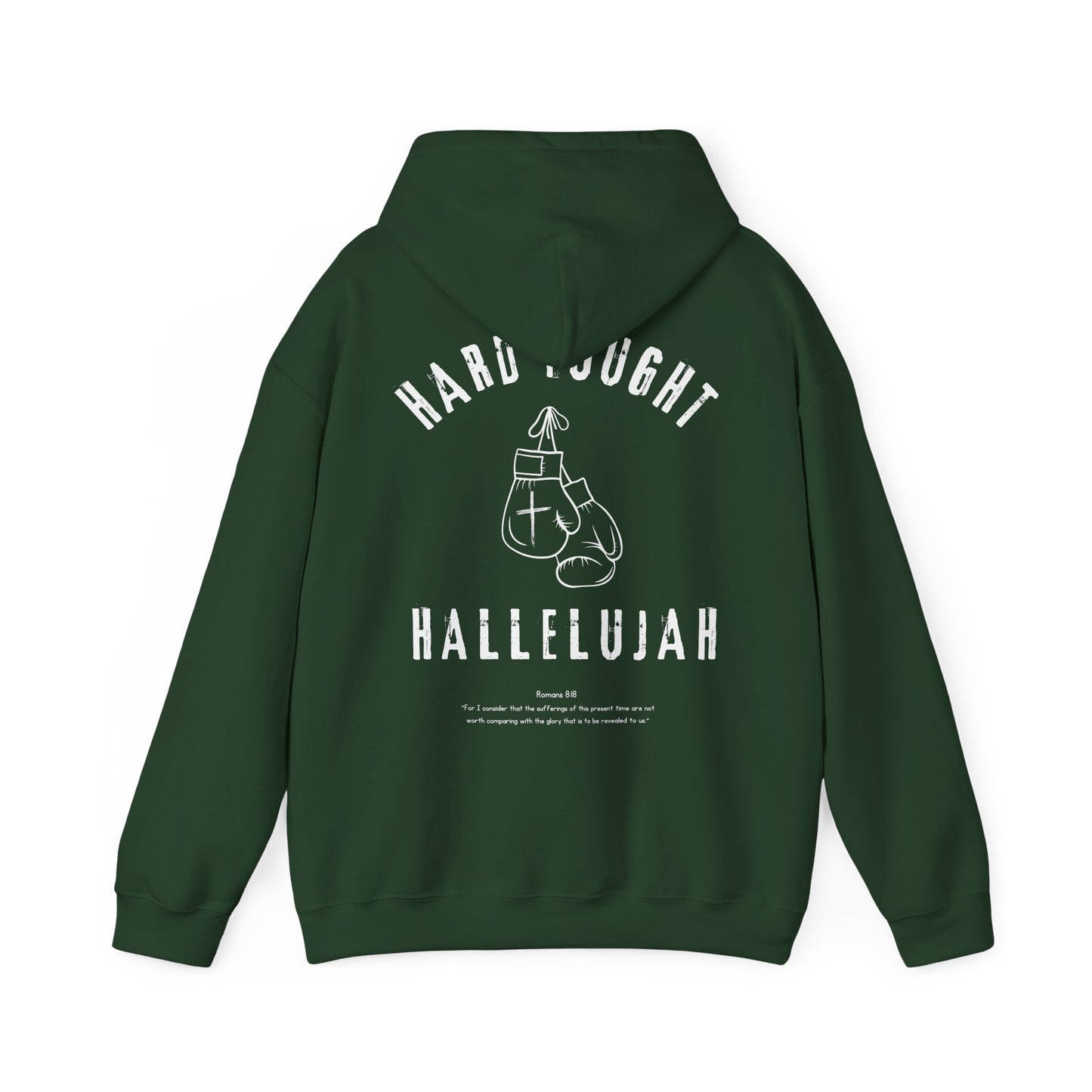 Hard Fought Hallelujah Christian Hoodie