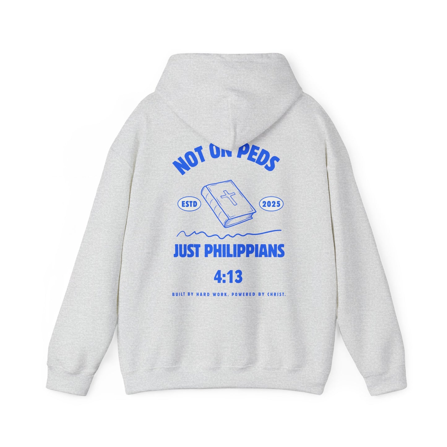 Hooded Sweatshirt - Philippians 4:13 Christian Inspiration