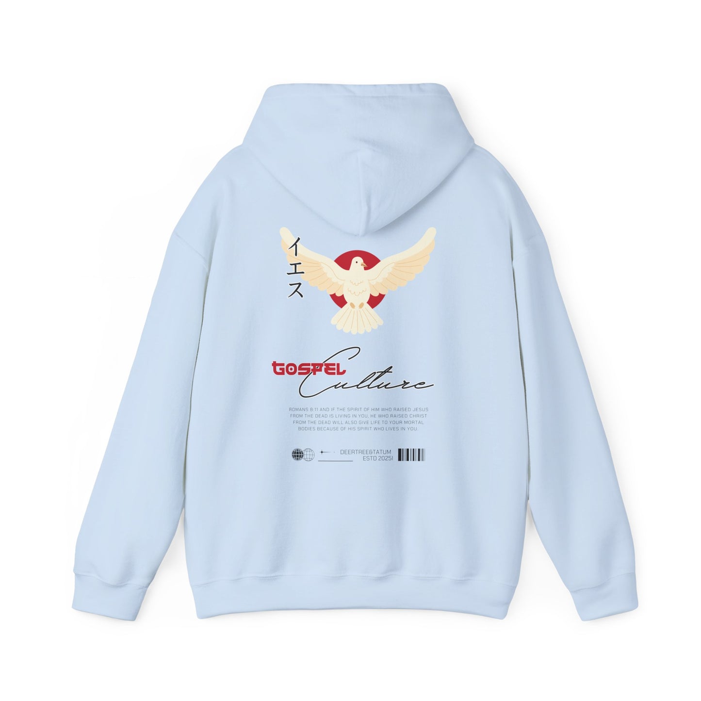 Christian Hoodie — ‘Gospel Culture’ Dove Graphic Pullover