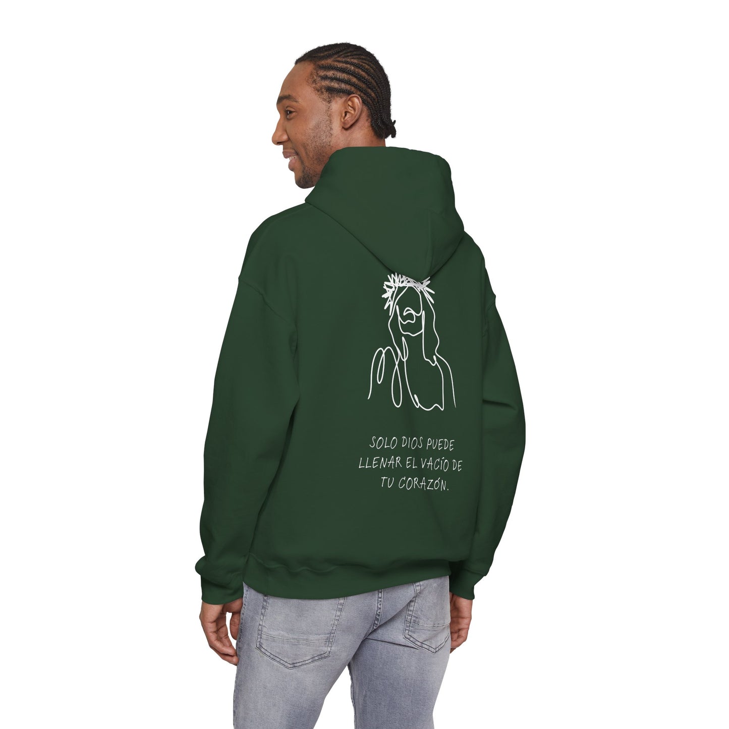 Gospel Culture Hoodie – 'Solo Dios Puede Llenar el Vacío de Tu Corazón' Hoodie