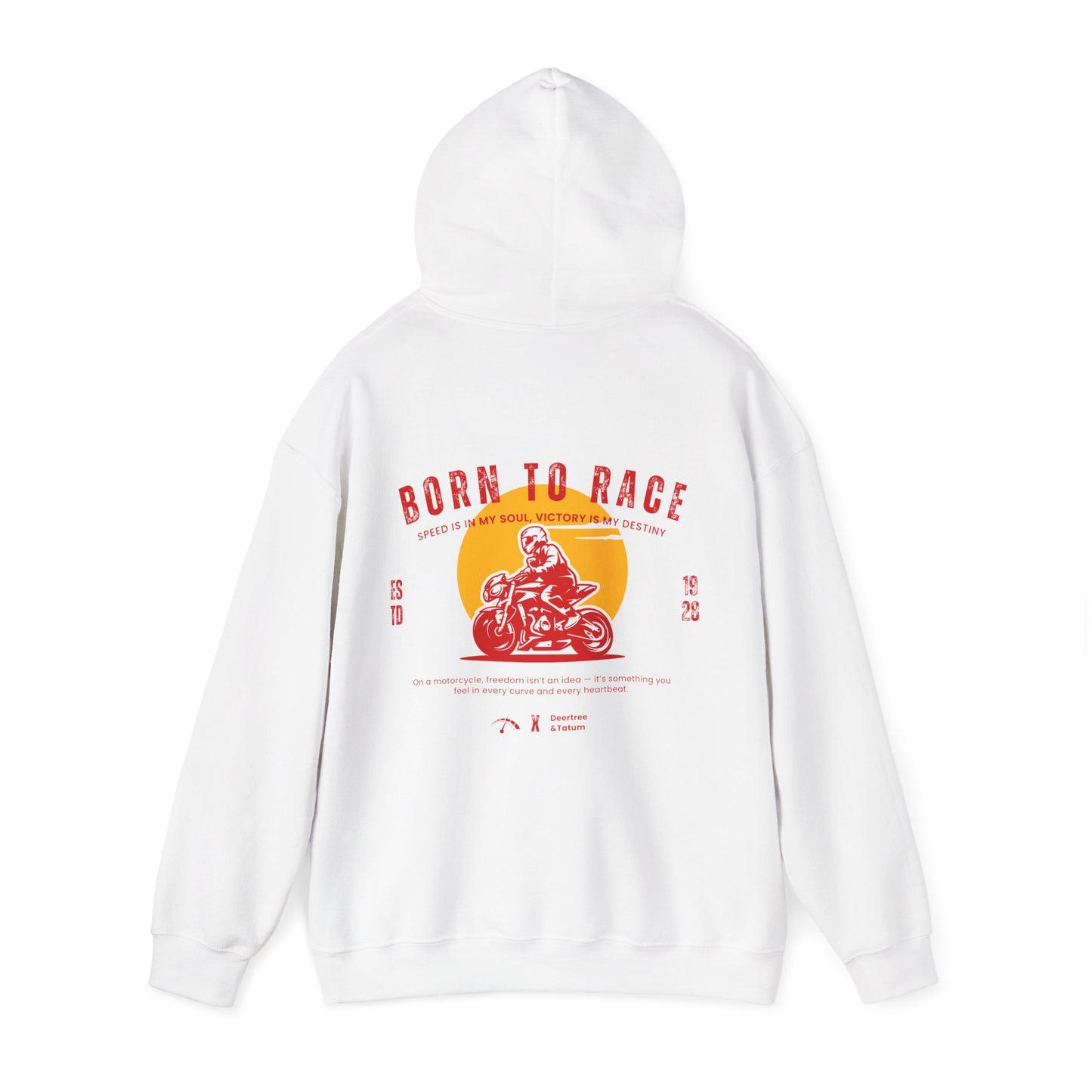 Born to Race Hoodie — Racing Motorsports Pullover