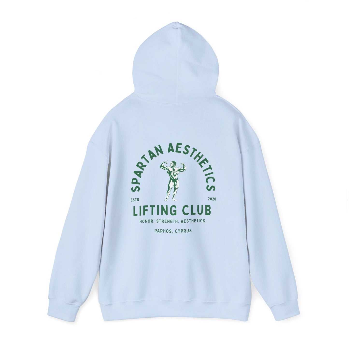 Spartan Aesthetics Lifting Club Hoodie — Bodybuilder Gym Pullover