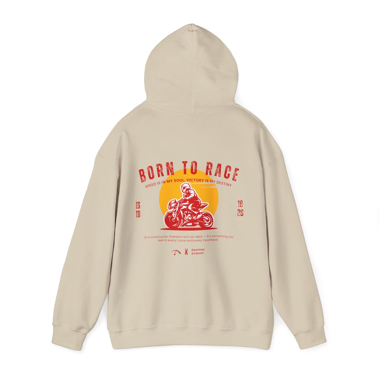 Born to Race Hoodie — Racing Motorsports Pullover