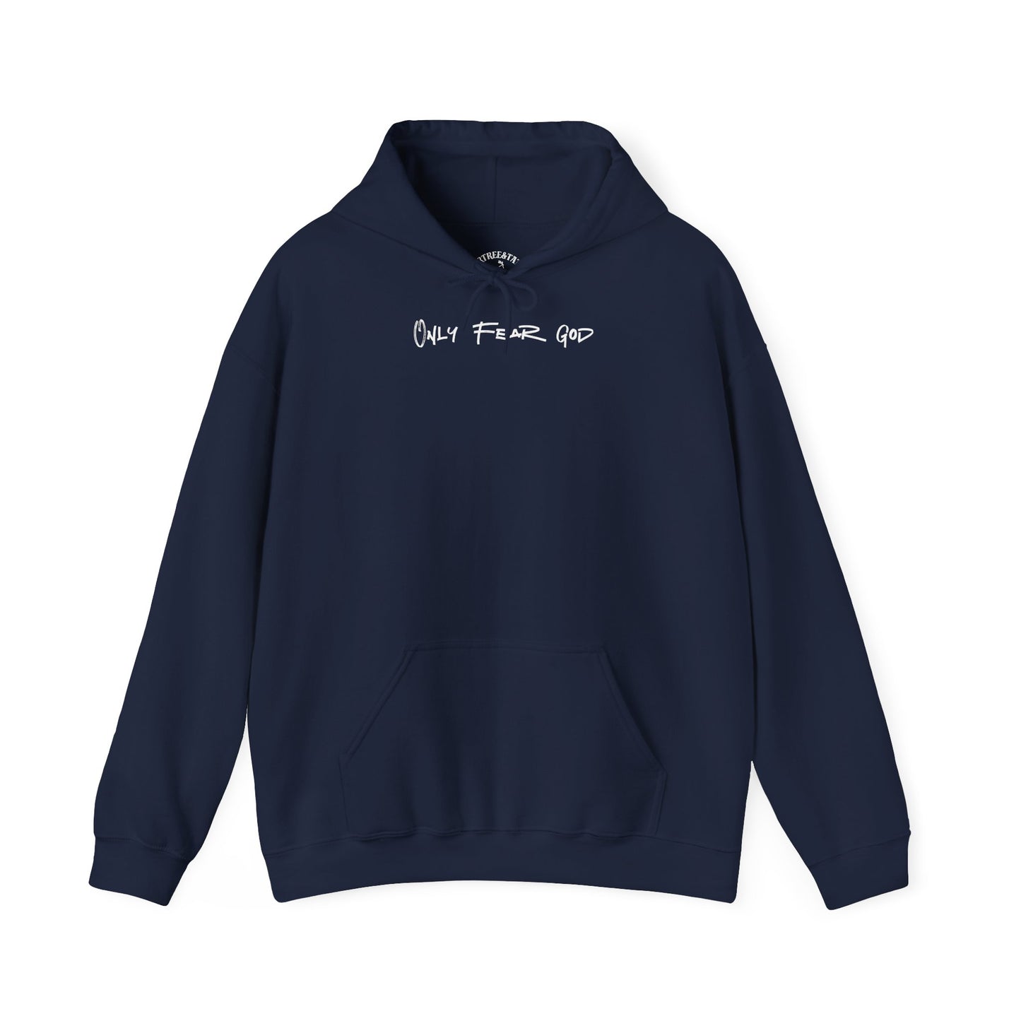 Hooded Sweatshirt with 'Only Fear God' Design